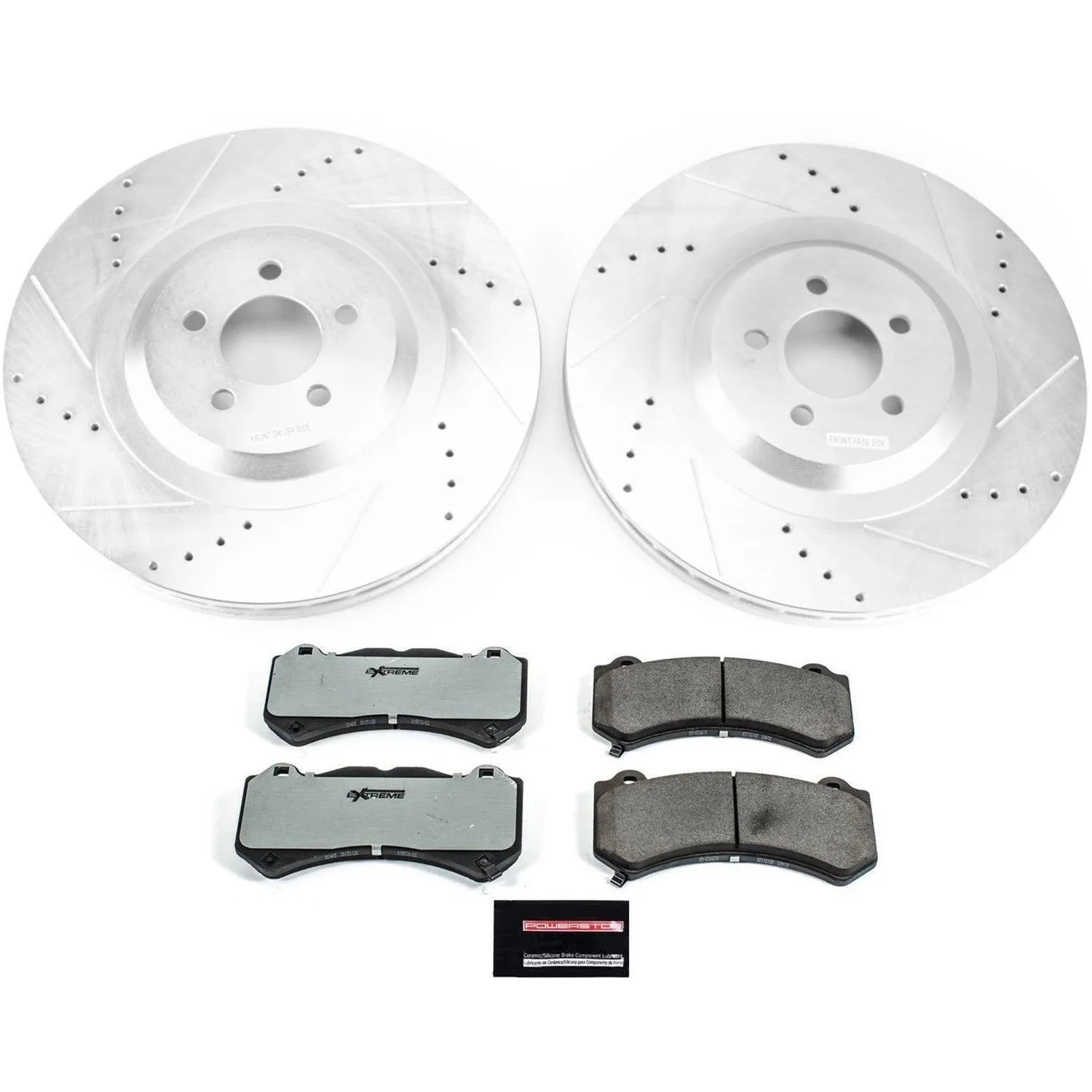 PowerStop Z26 Street Warrior Performance Brake Kit 2015-2021 Charger/Challenger with 6 Piston Calipers & 390mm rotors