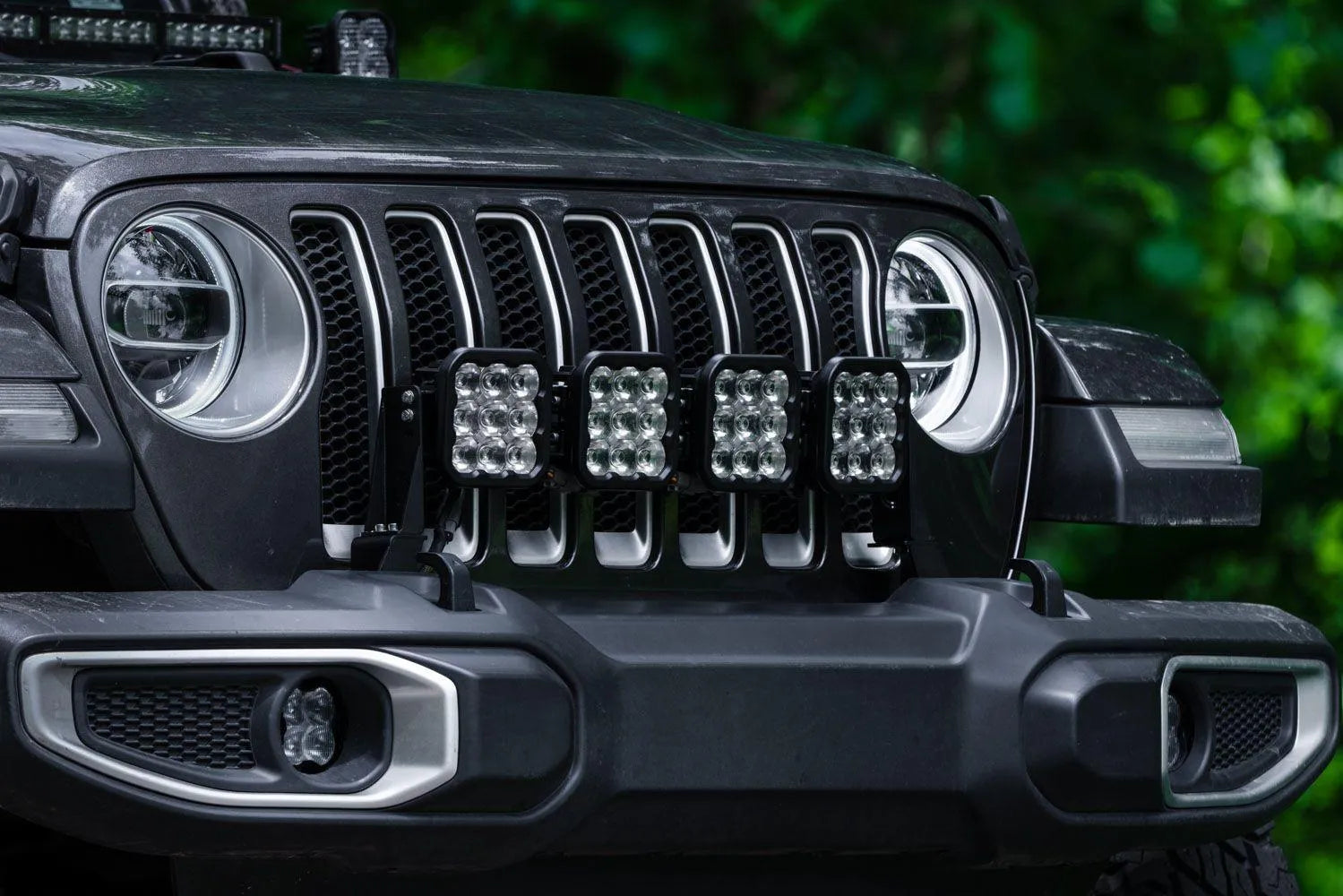 Diode Dynamics SS5 Grille CrossLink Lightbar Kit for 2018-2023 Jeep JL Wrangler