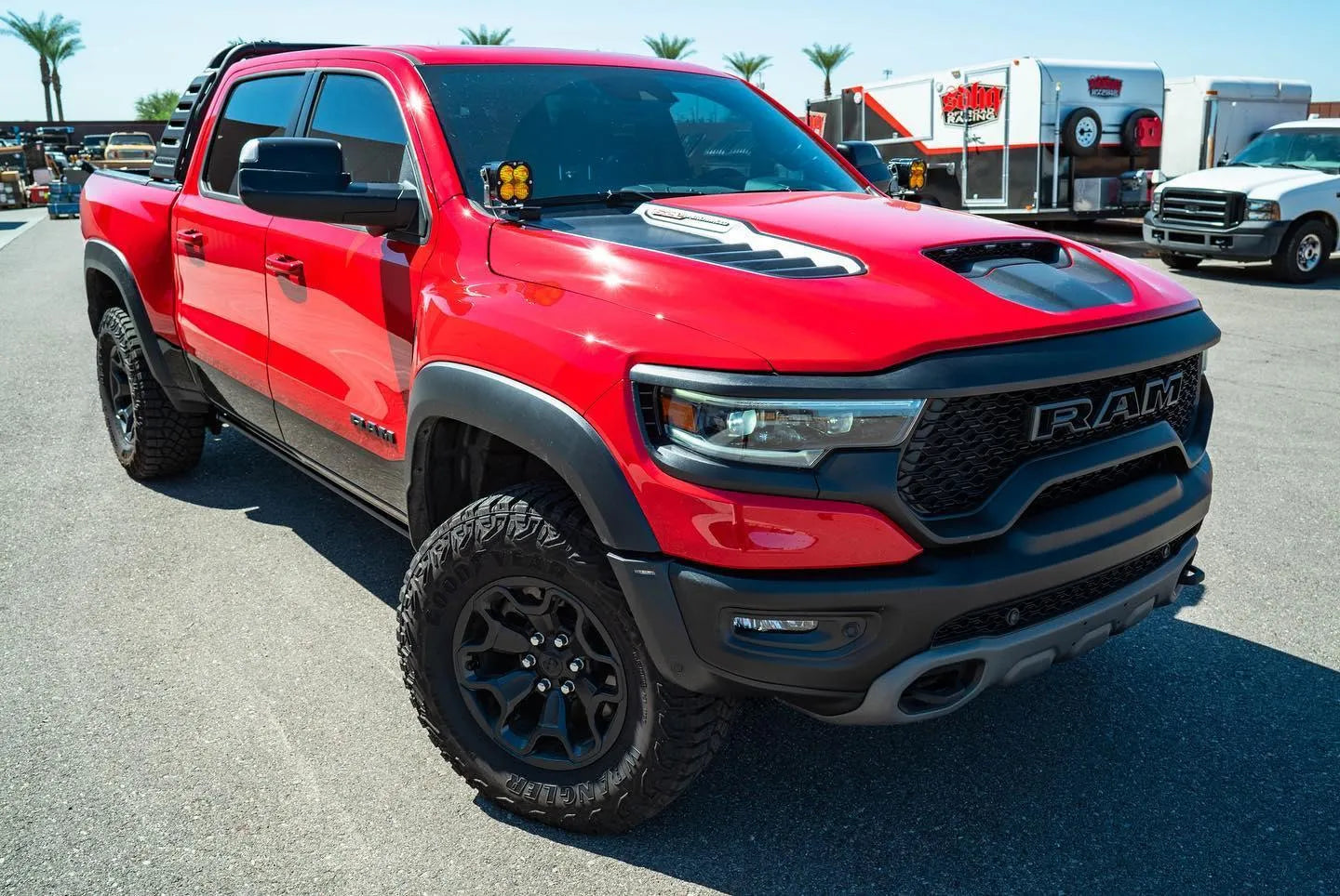 '21-26 Ram 1500, RHO, TRX SDHQ Built A-Pillar Light Mounts