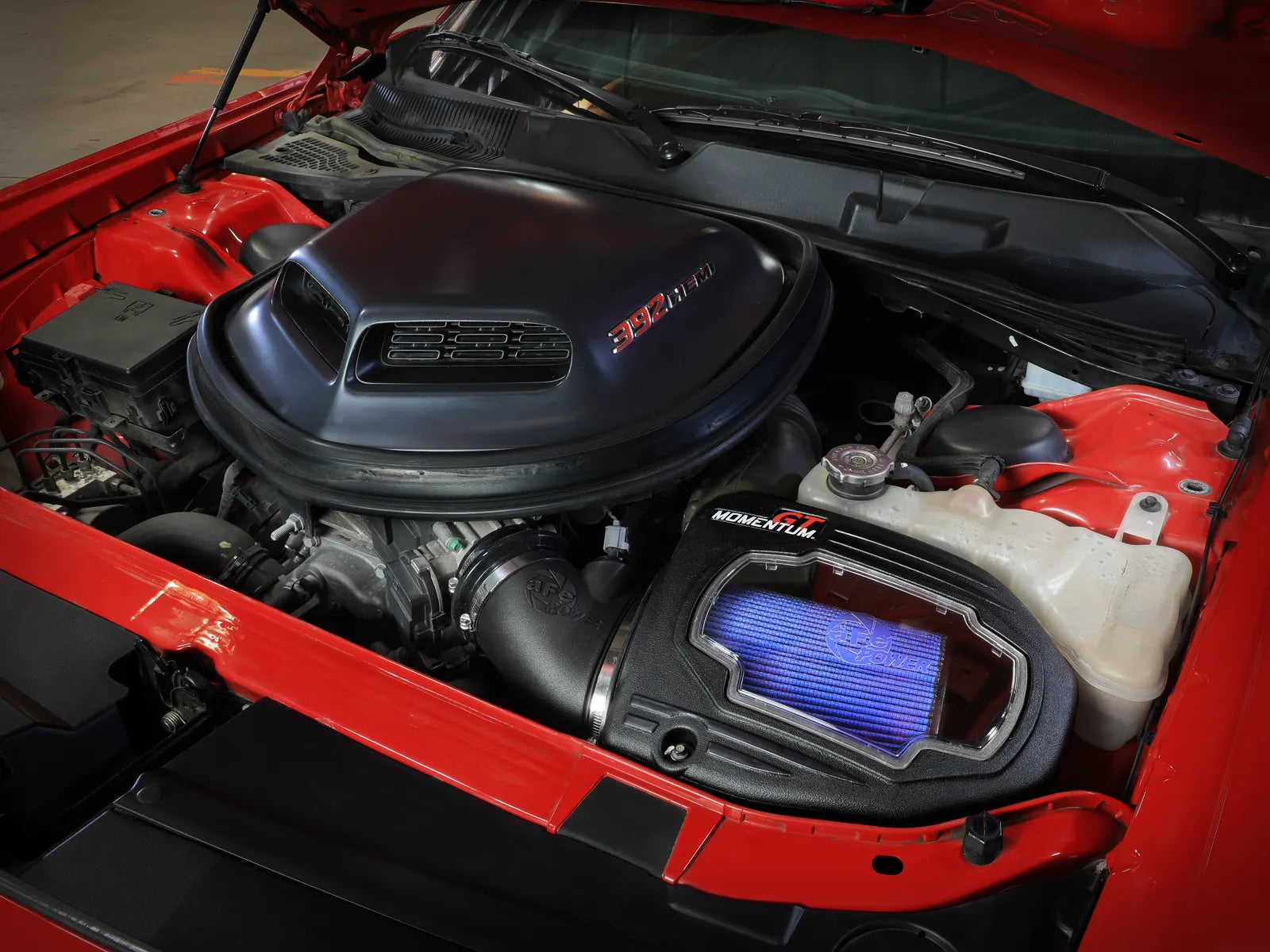 Unleash Your Challenger's Roar: aFe Power Cold Air Intake for Shaker Hood Models