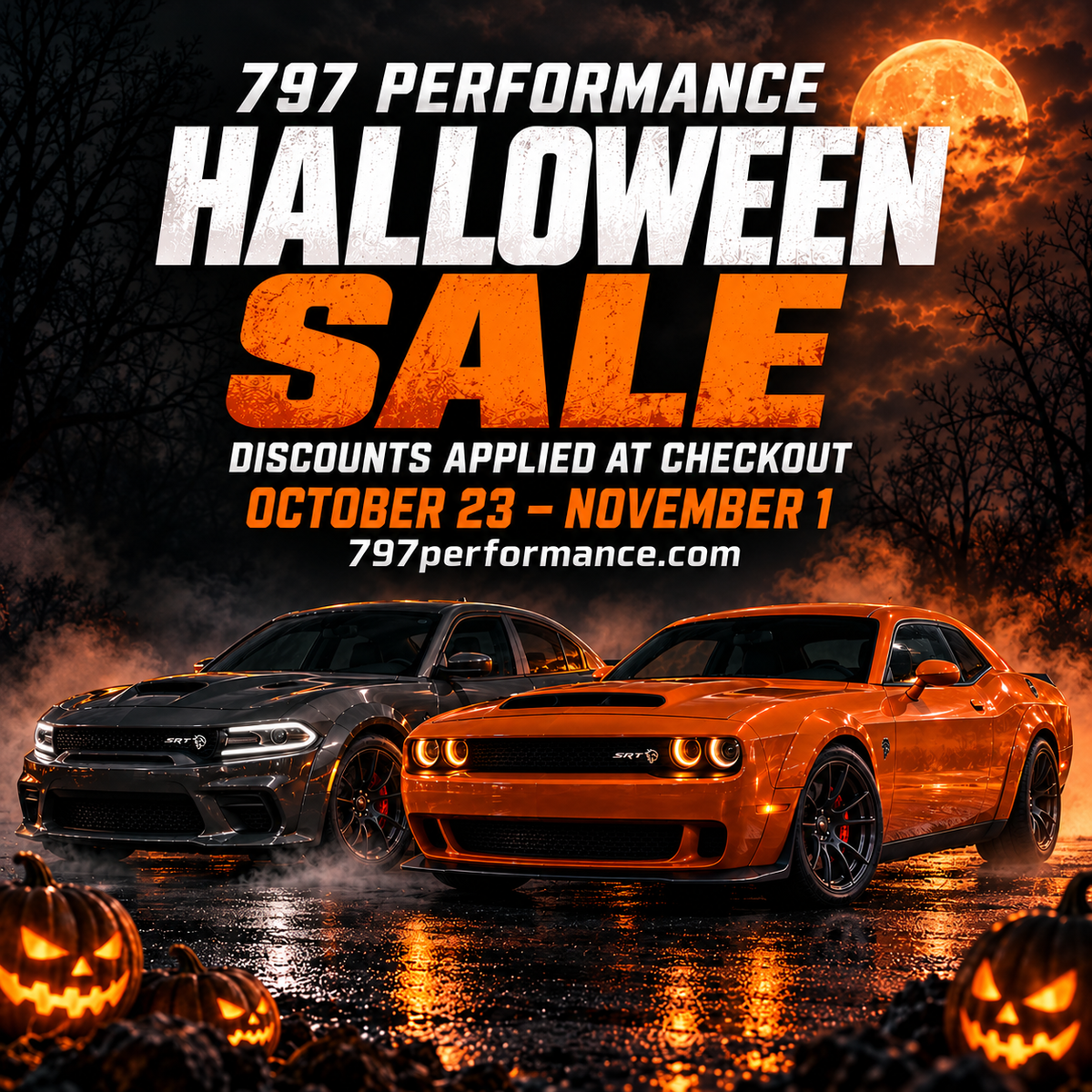 Halloween Sale: Scary Good Deals on Performance Parts | October 23–November 1