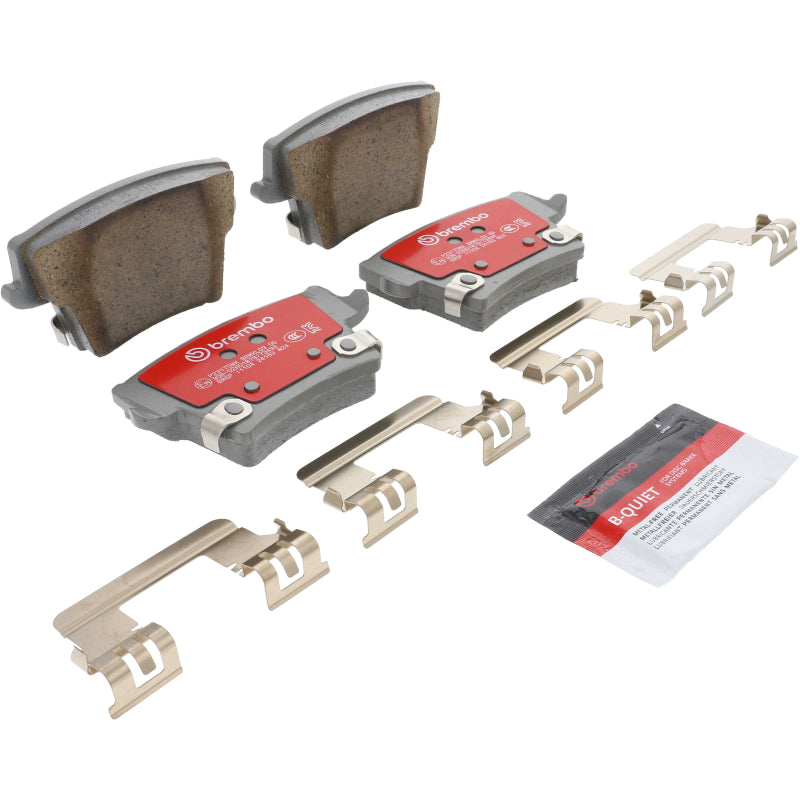Brembo 2007+ Dodge Challenger Coupe / 2010+ Dodge Charger Xtra Ceramic Brake Pad - Rear