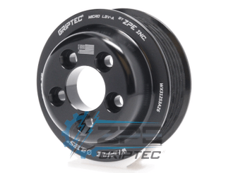 ZPE GripTec® Whipple 3.0 5 Bolt L3V-A Black Pulley Only  6 Rib