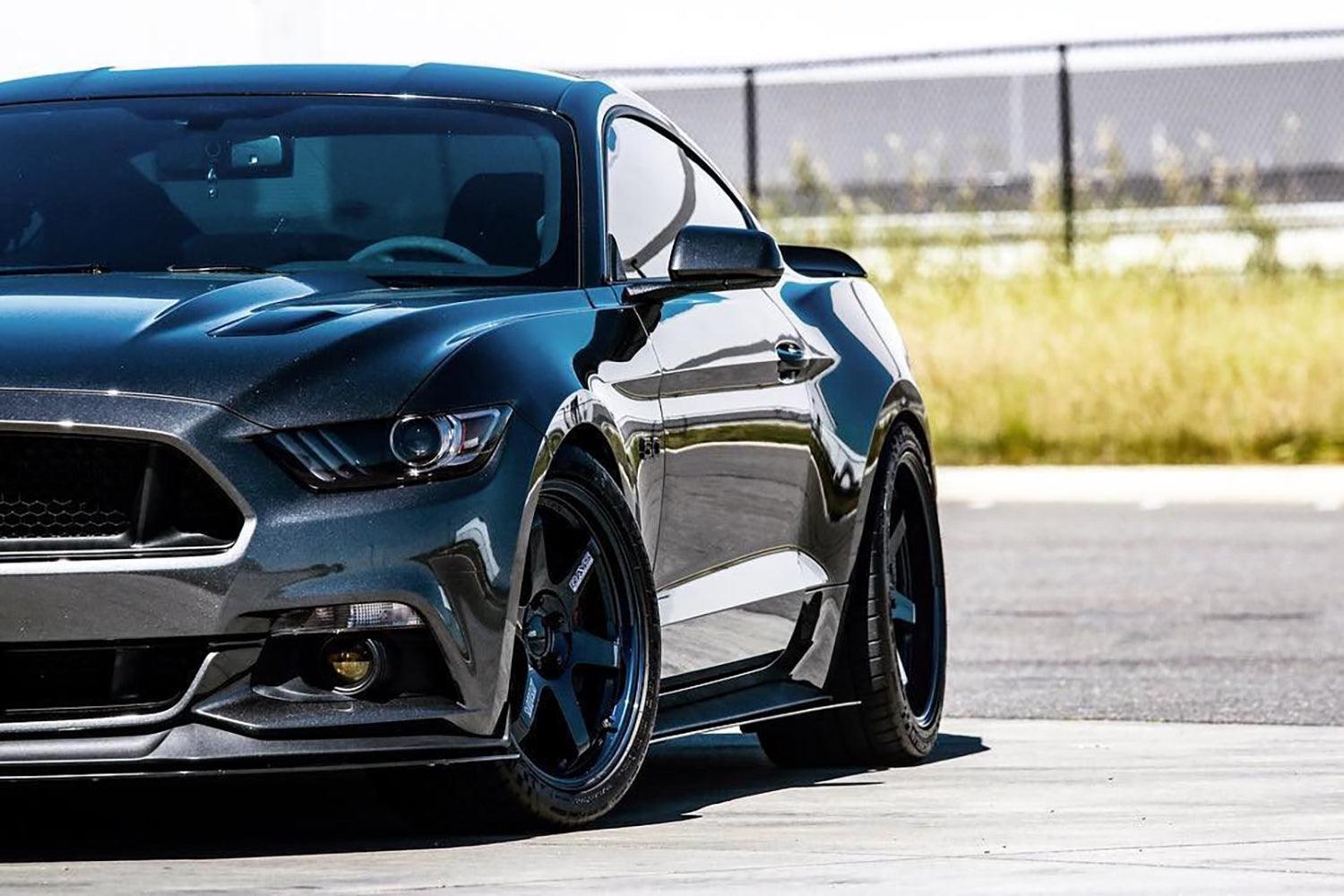 AeroflowDynamics 2015-2018 Ford Mustang Side Skirt Extension V1