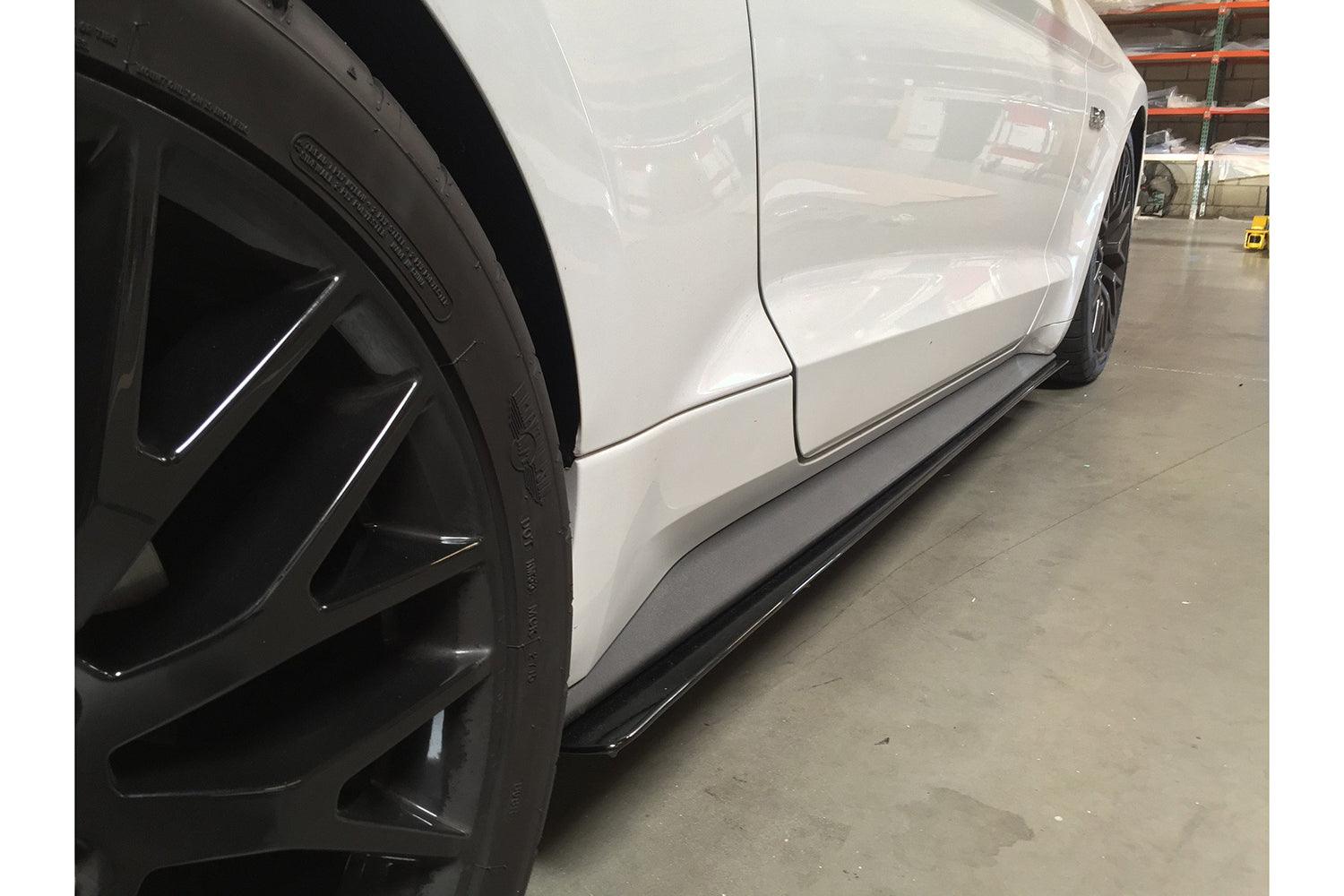 AeroflowDynamics 2015-2018 Ford Mustang Side Skirt Extension V1