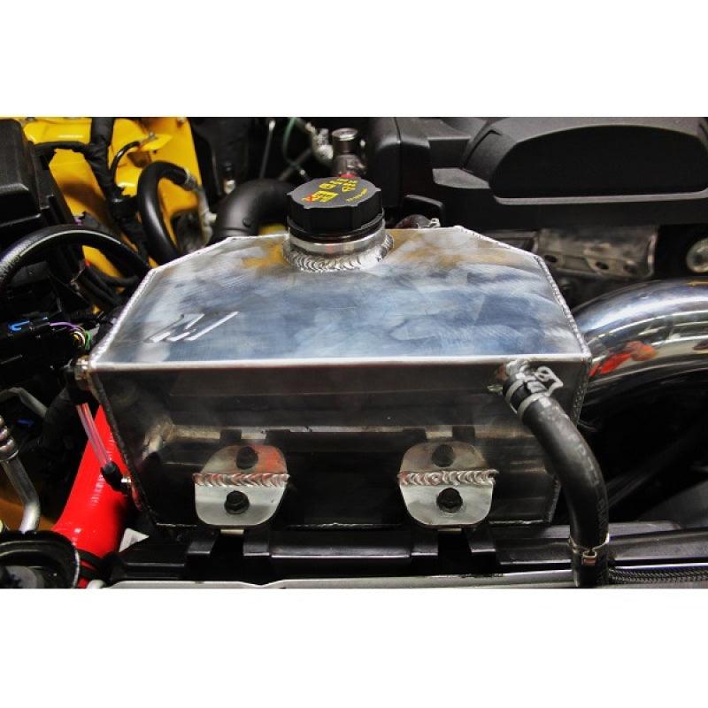 Mishimoto 2015-2023 Ford Mustang EcoBoost / 3.7L / 5.0L  Aluminum Coolant Expansion Tank-Polished