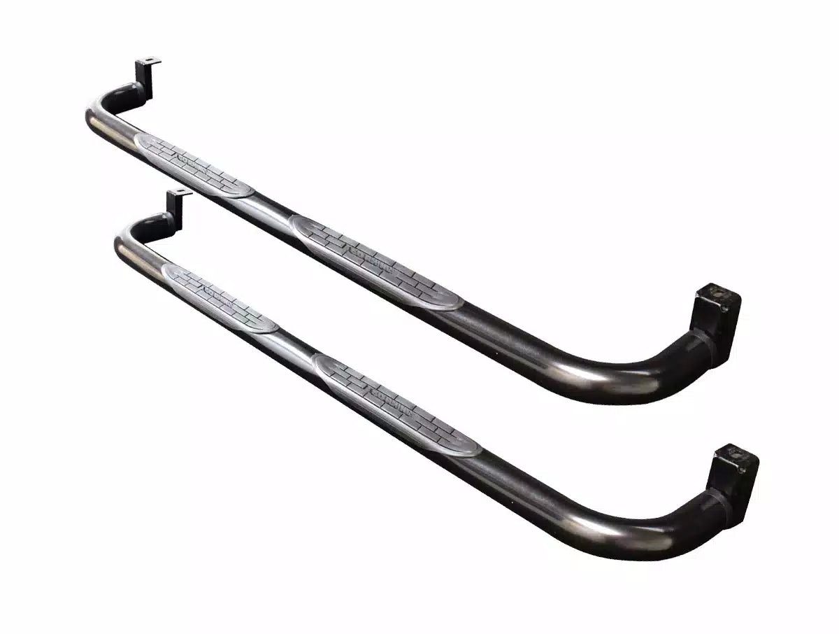 Go Rhino 4000 Series Black Nerf Bars 2019-2025 Ram 1500, TRX & RHO Crew Cab