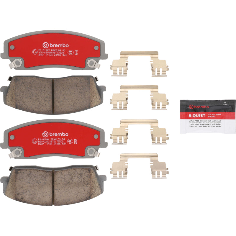 Brembo 2007+ Dodge Challenger / 05-10 Dodge Charger Xtra Ceramic Brake Pad - Front