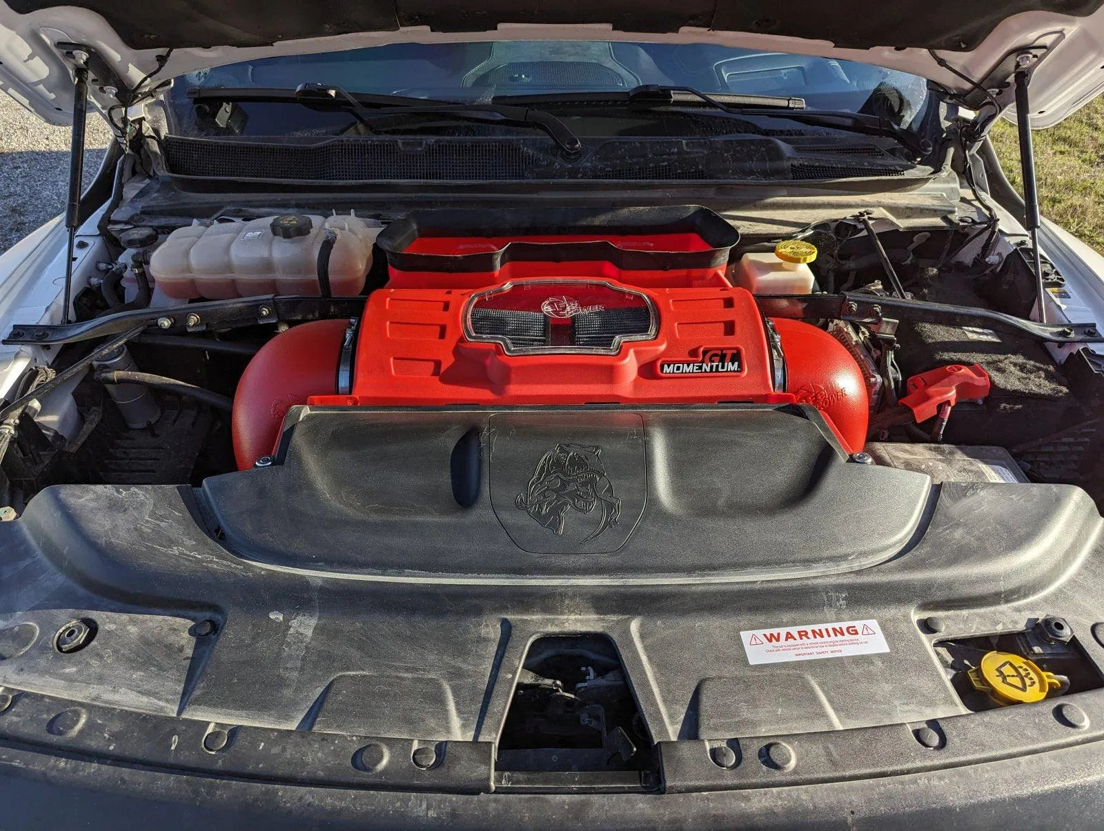 Red Intake aFe RED Momentum GT Pro 5R Cold Air Intake System 2021+ RAM 1500 TRX V