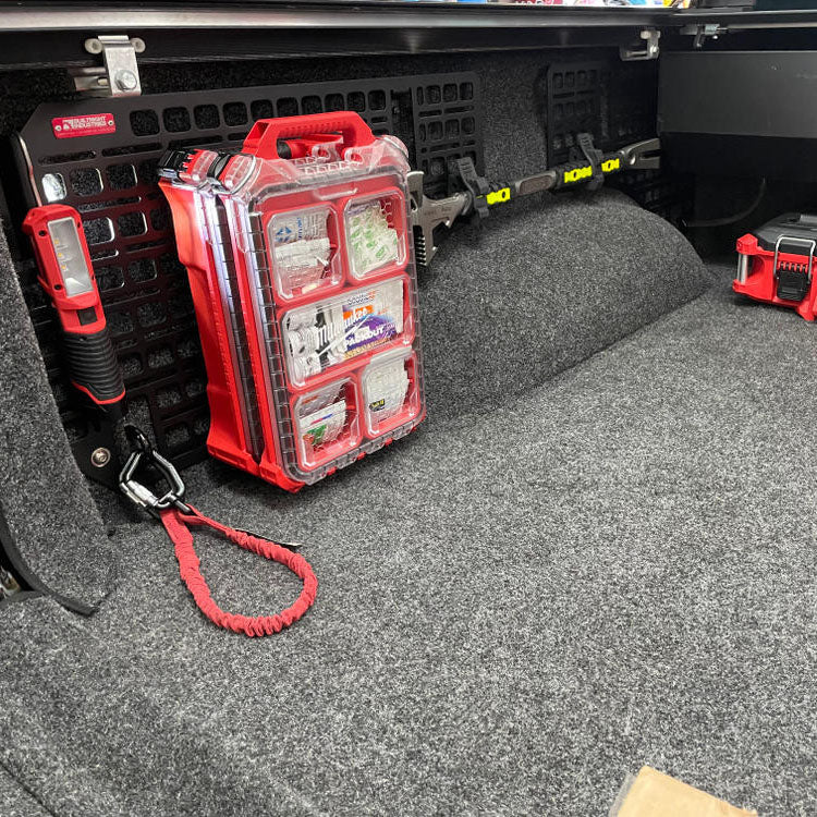 BuiltRight Bedside Rack MOLLE Panel System | RAM 1500 (2019+)