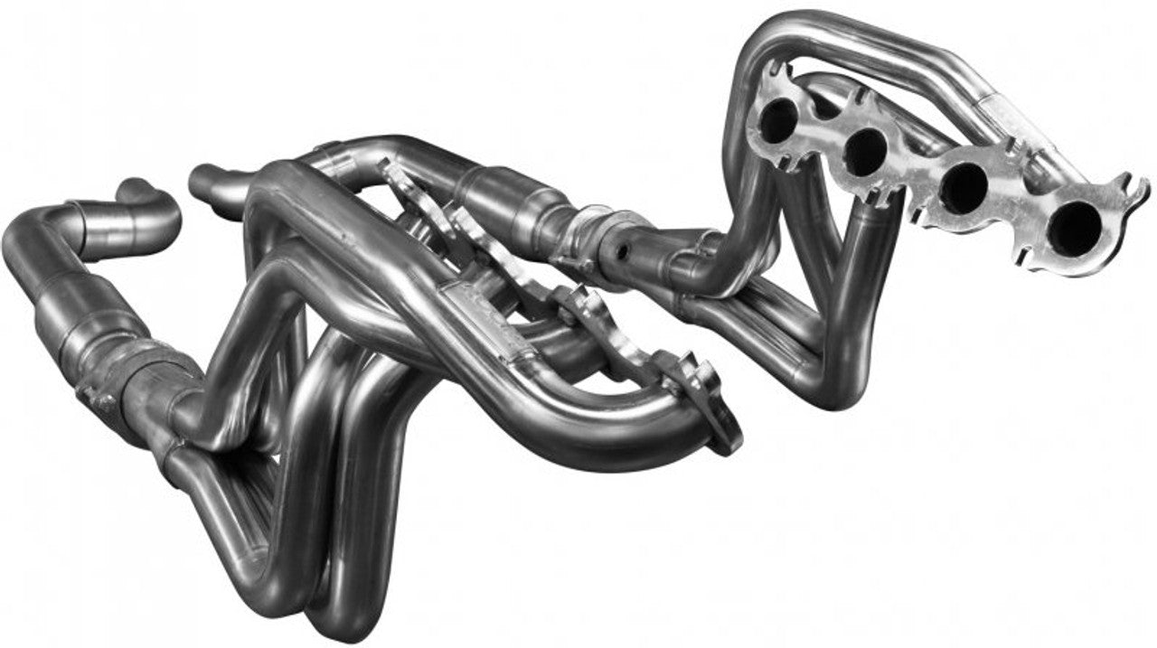 Kooks 2024 Ford Mustang GT V8 5.0L 1-3/4in SS Headers w/ GREEN Catted Connection Pipe