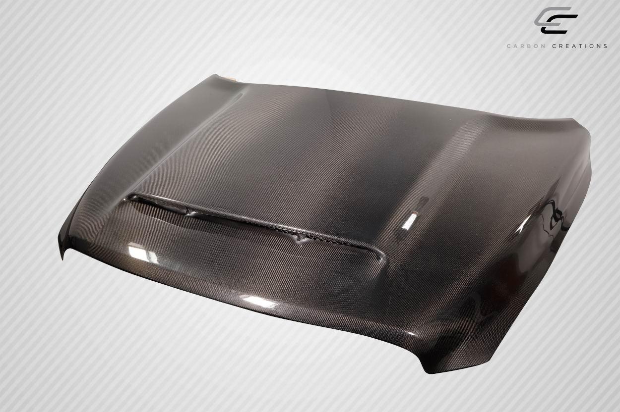 2009-2018 Dodge Ram 1500 Carbon Creations Demon Look Hood - 1 Piece