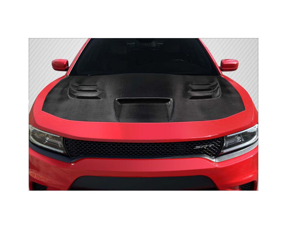 2015-2023 Dodge Charger Carbon Creations Viper Hood - 1 Piece