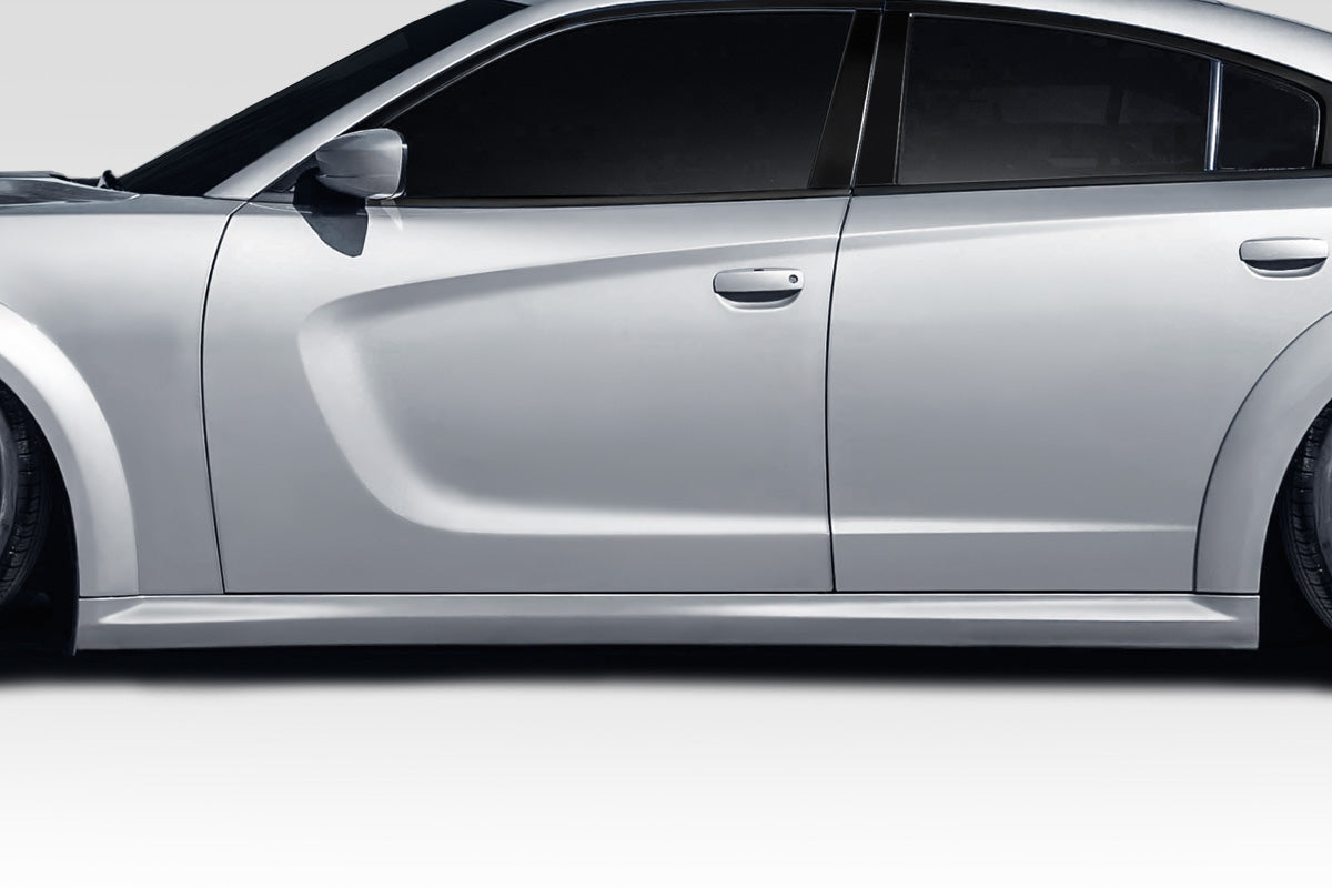 DuraFlex 2015-2023 Dodge Charger Duraflex Hellcat Widebody Look Side Skirts - 2 Piece