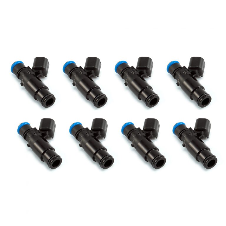 Injector Dynamics 1750-XDS - Dodge 300C SRT-8 6.4L 14mm (Black) BOTTOM Adaptor - Set of 8