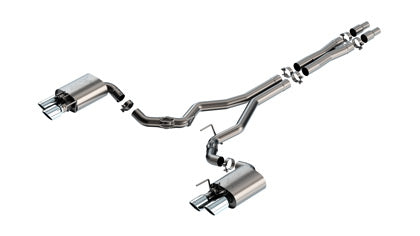 Borla 2024 Ford Mustang GT 5.0L V8 3 in ATAK Catback Non-Active Exhaust