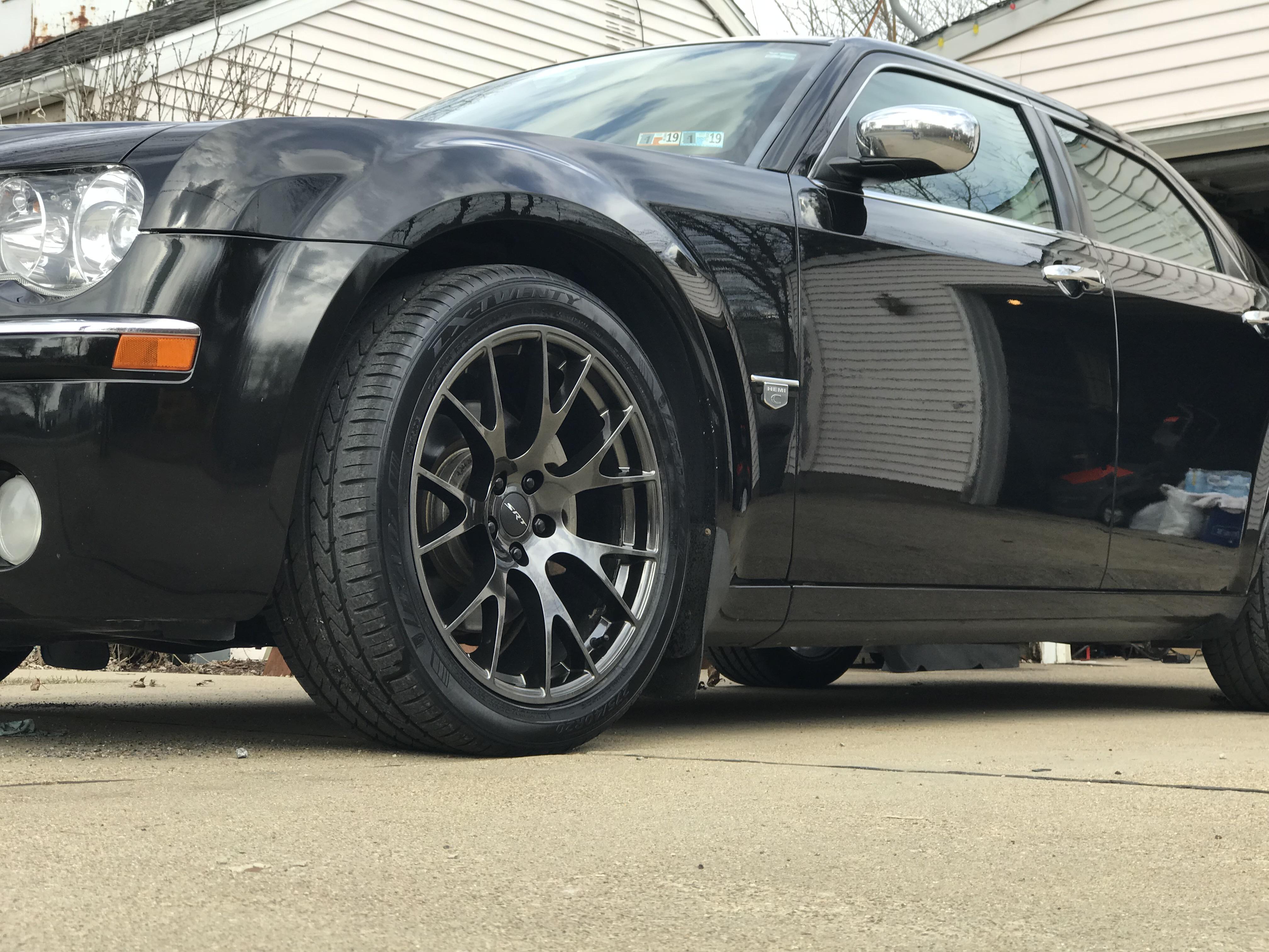 Hellcat Replica Wheels 20x9 W/ Atturo AZ850 275 40 20 Wheel & Tire Package(Many Finishes) (Dodge Charger / Challenger Fitment)