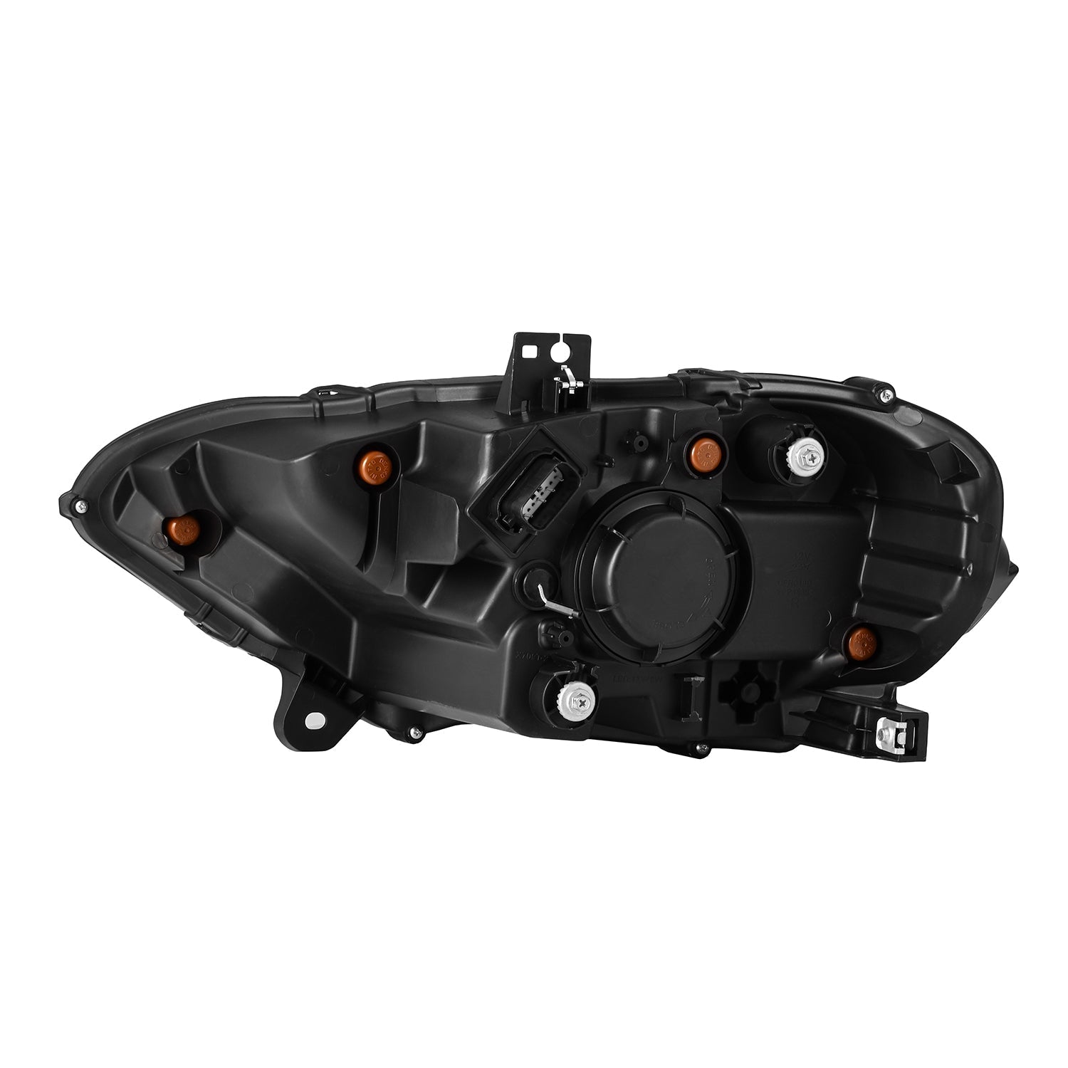 AlphaRex 18-23 Ford Mustang MK II NOVA-Series LED Projector Headlights Black