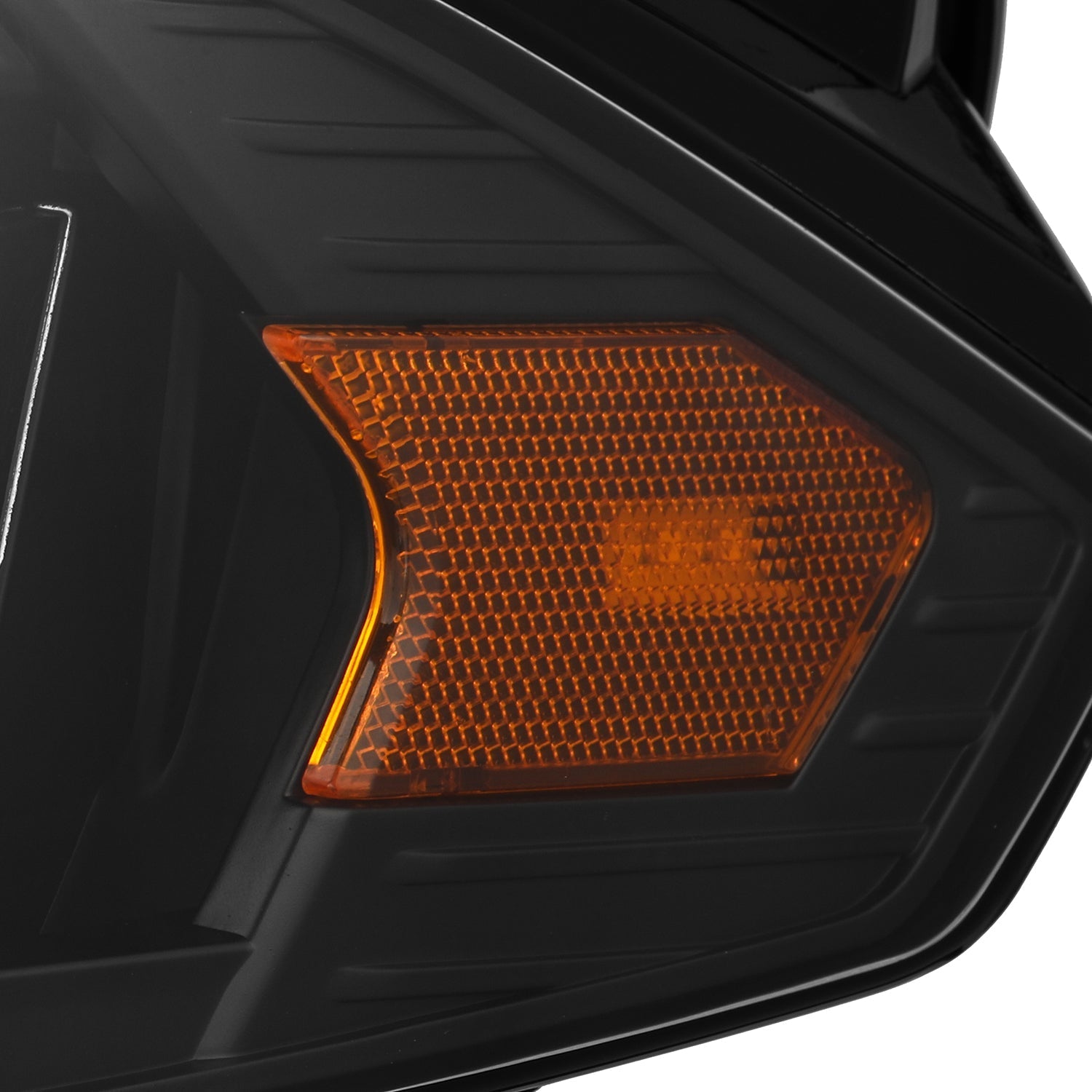 AlphaRex 18-23 Ford Mustang MK II NOVA-Series LED Projector Headlights Black