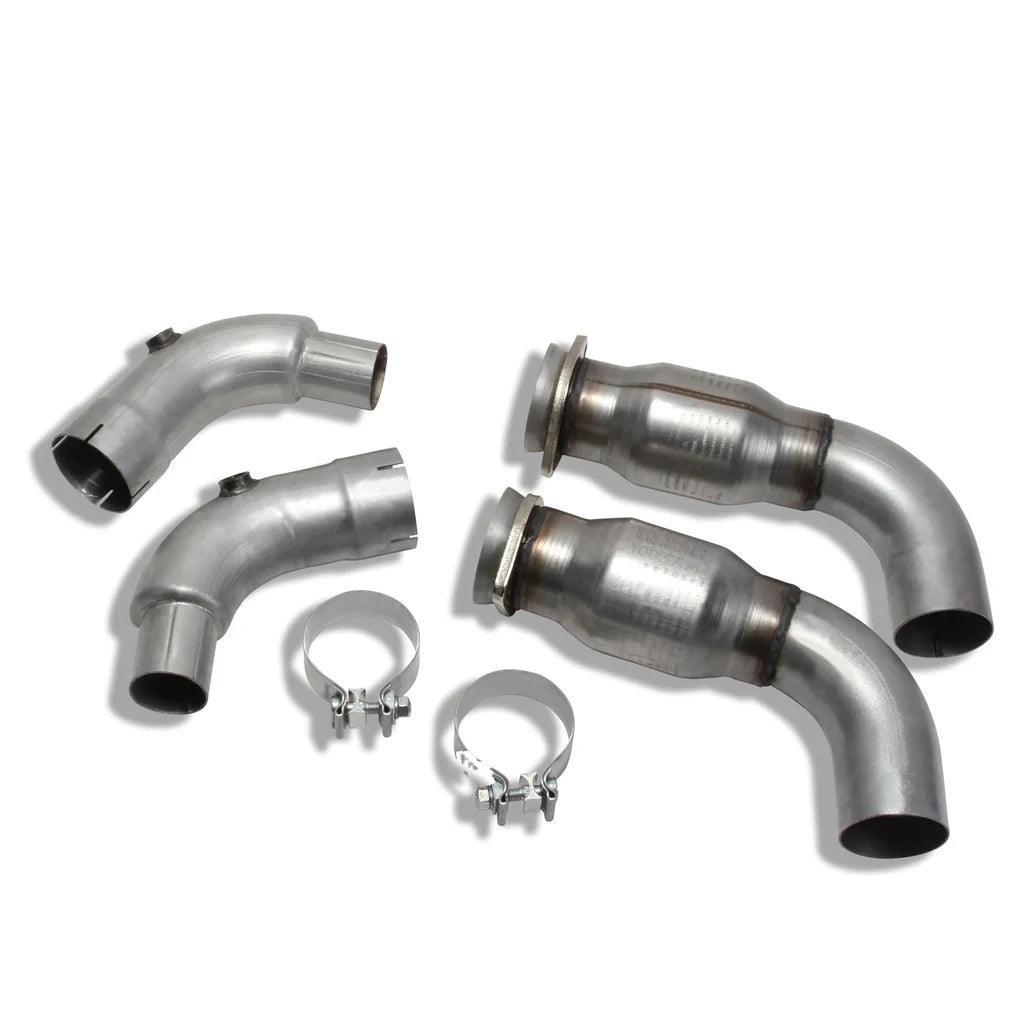 Ford Mustang GT 3 Inch High Flow Catted Mid Pipe Kit 15-23