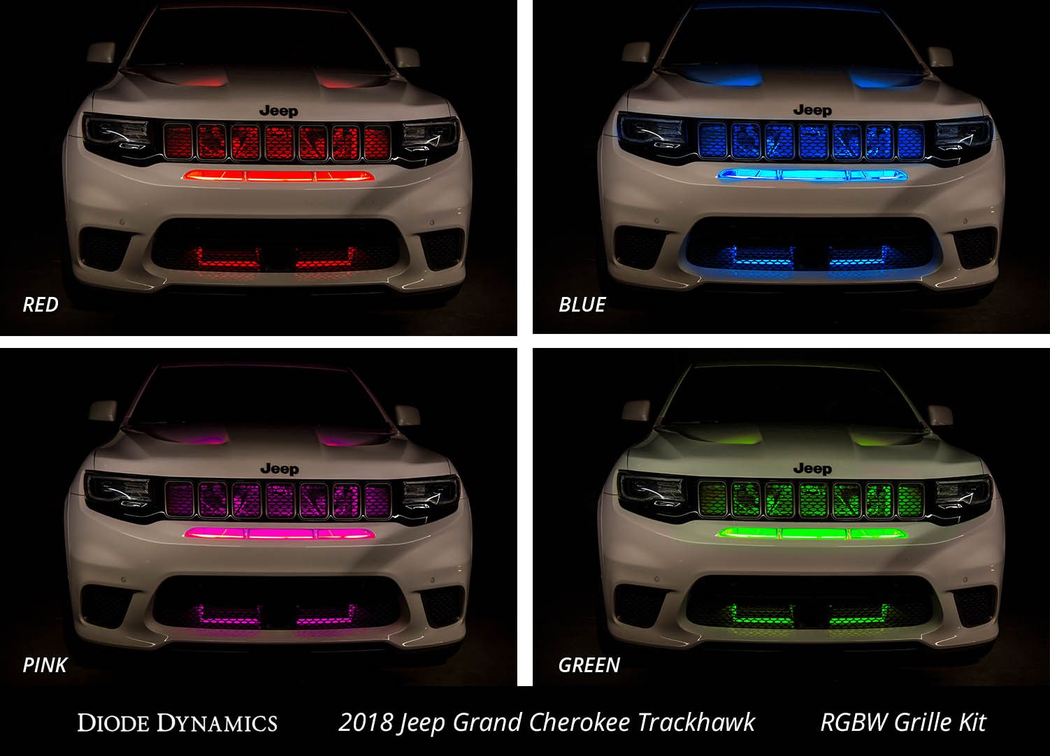 Diode Dynamics RGBW Multicolor Grille LED Kit