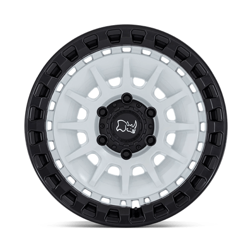 Black Rhino Barrage Wheel White W/ Matte Black