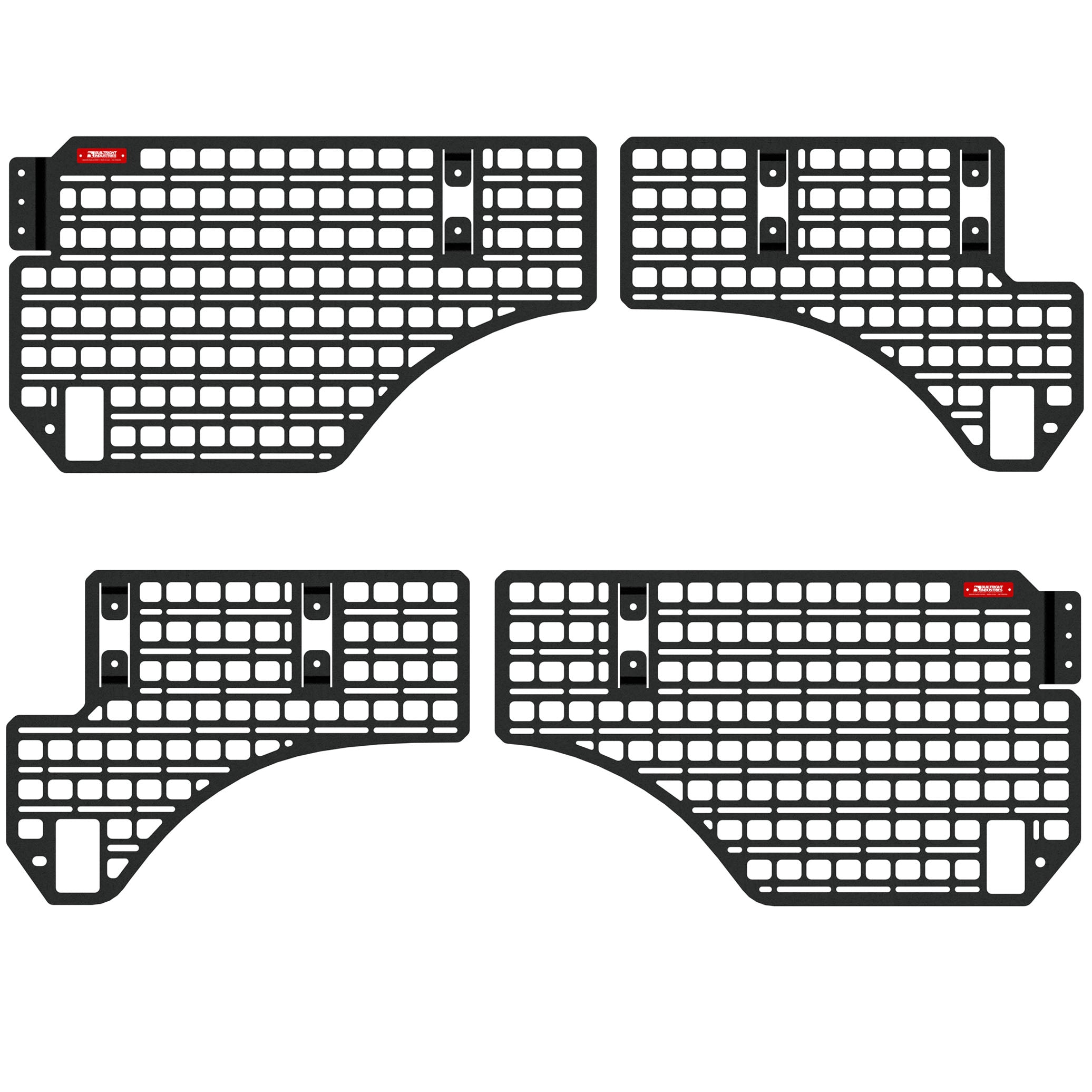 BuiltRight Bedside Rack MOLLE Panel System | RAM 1500 (2019+)