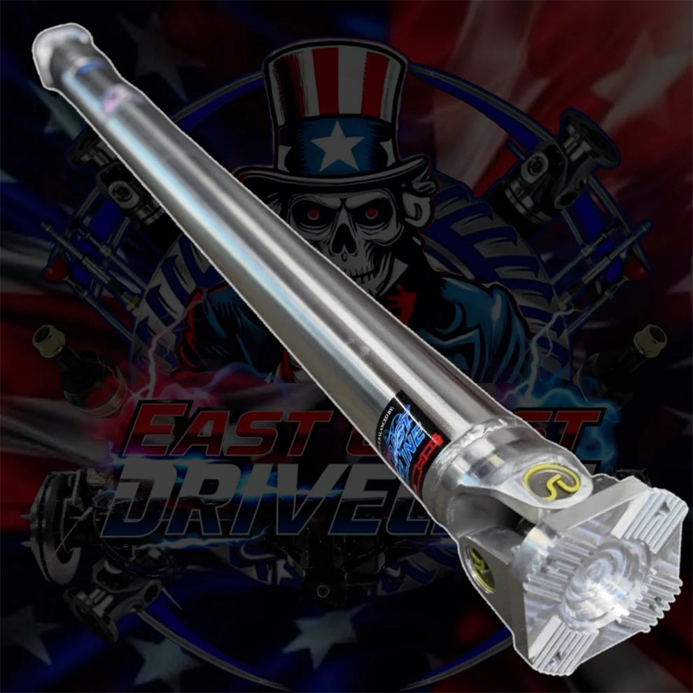 East Coast Driveline 2021–2027 Dodge Ram 1500 TRX & RHO HD Aluminum Rear Complete Rear Driveshaft