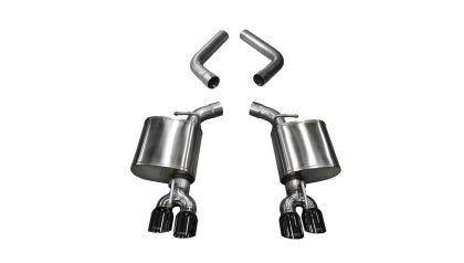 Corsa 15-23 Dodge Challenger 6.4L/6.2L/5.7L  Axle-Back Exhaust w/3.5in Black Tips