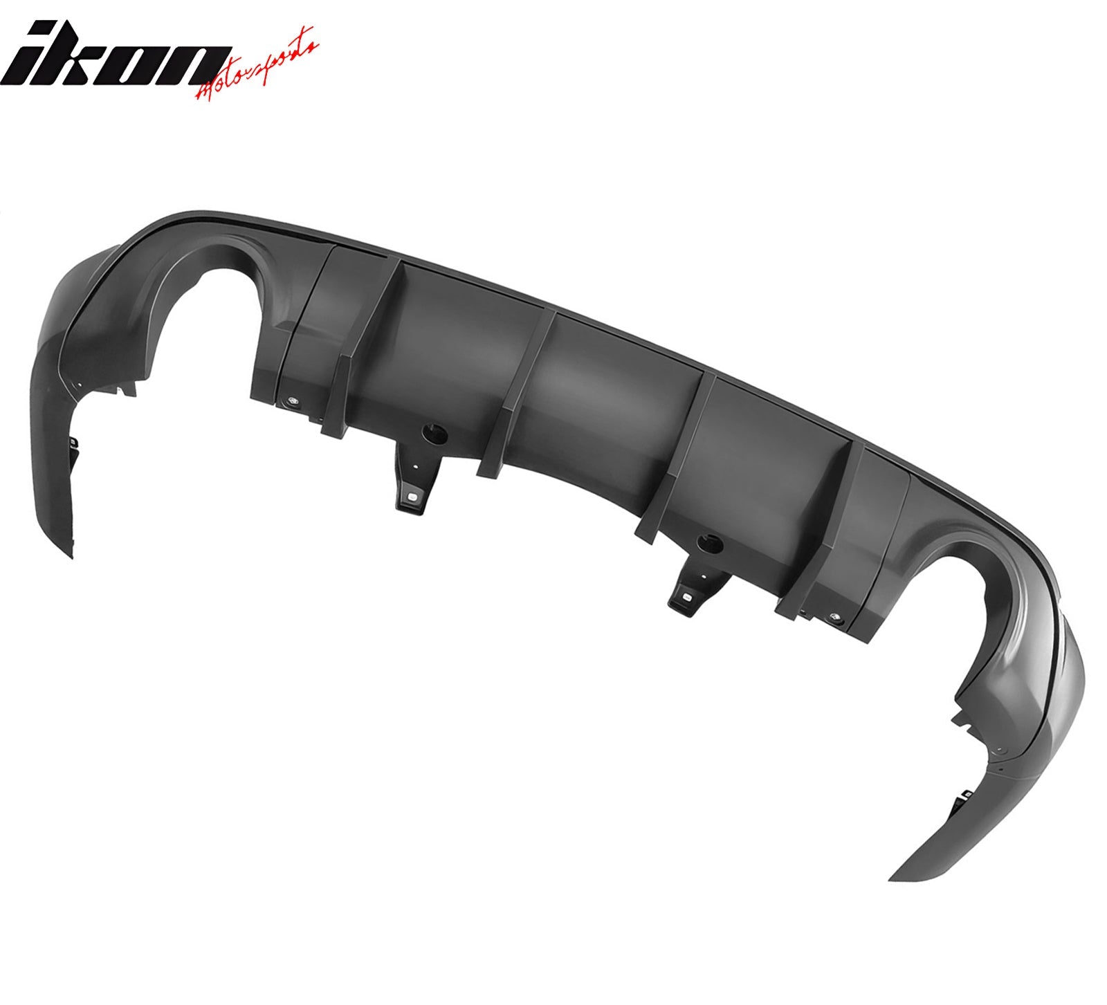 2011-2024 Dodge Durango Rear Bumper Lip Diffuser V1 Matte Black Apron
