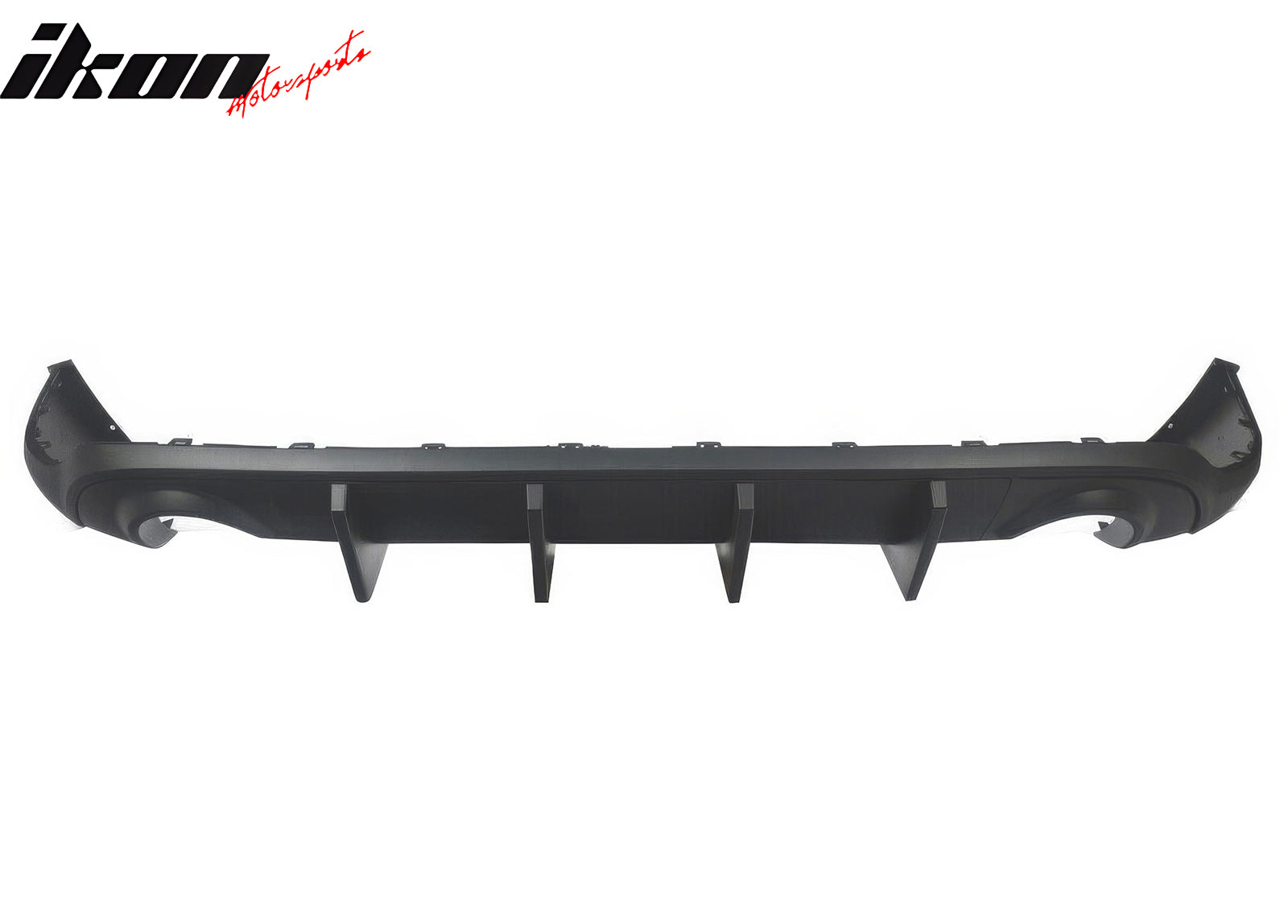 2011-2024 Dodge Durango Rear Bumper Lip Diffuser V1 Matte Black Apron