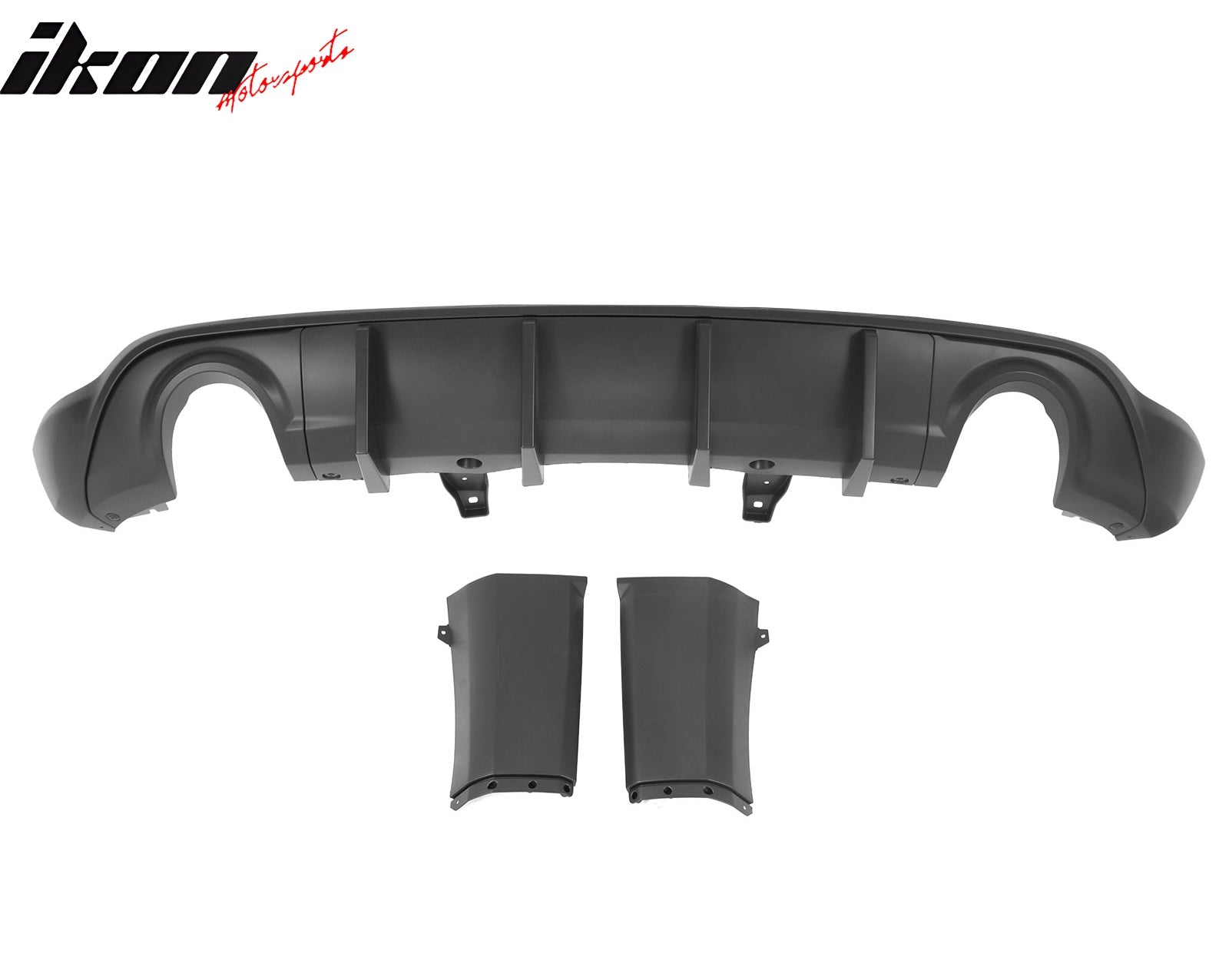 2011-2024 Dodge Durango Rear Bumper Lip Diffuser V1 Matte Black Apron