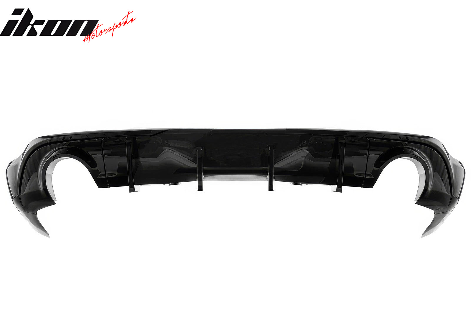 2011-2024 Dodge Durango Rear Bumper Lip Diffuser V2 Gloss Black Apron