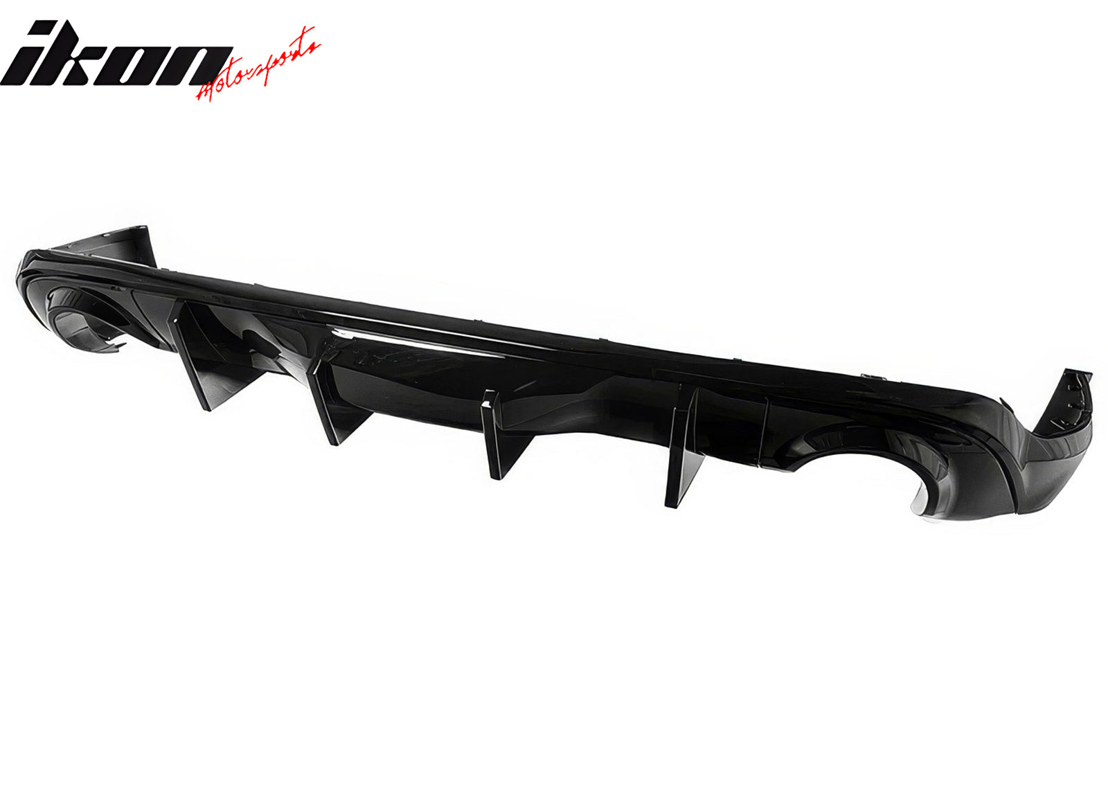 2011-2024 Dodge Durango Rear Bumper Lip Diffuser V2 Gloss Black Apron