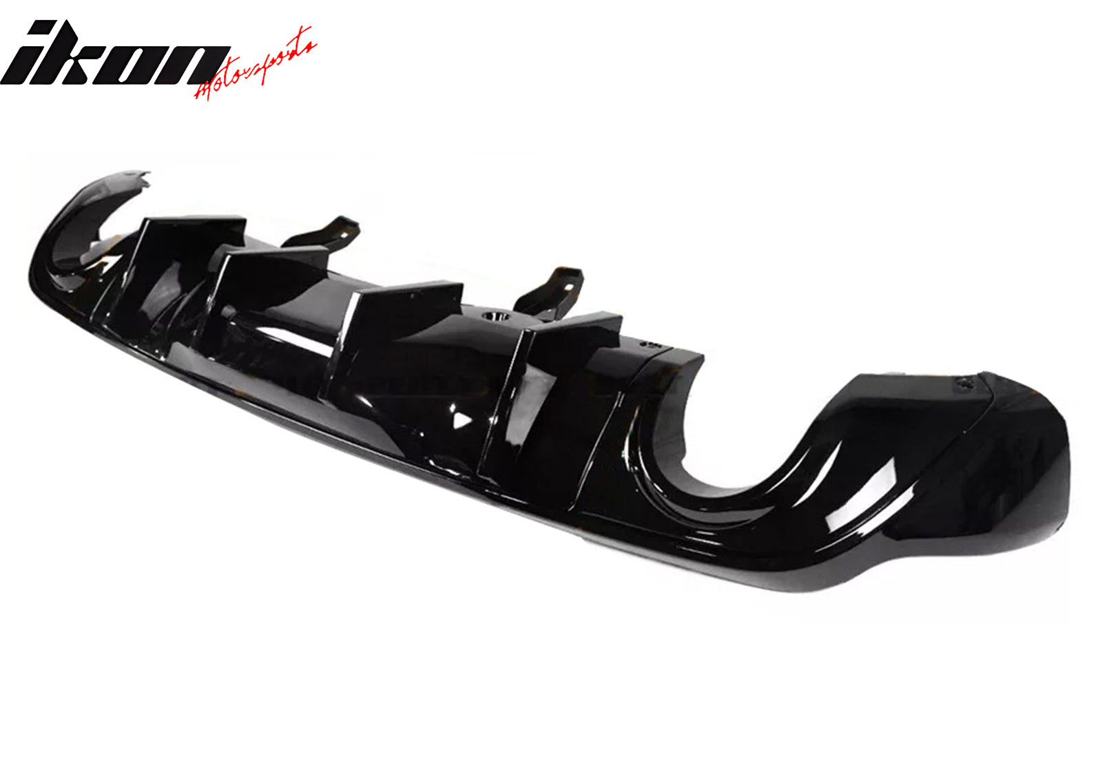 2011-2024 Dodge Durango Rear Bumper Lip Diffuser V2 Gloss Black Apron