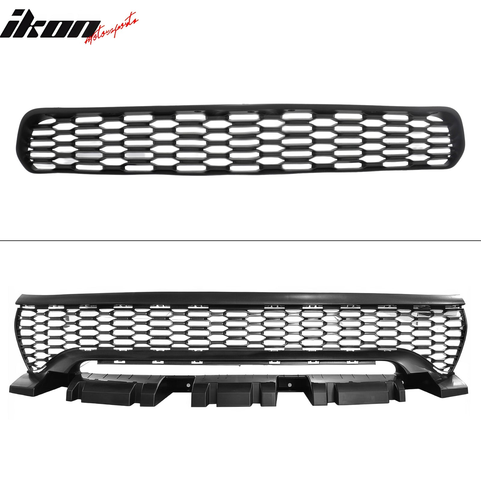 Ikon Motorsports 15-23 Dodge Charger Wide Body Front & Rear Bumper Cover w/ Fender Flare/Diffuser