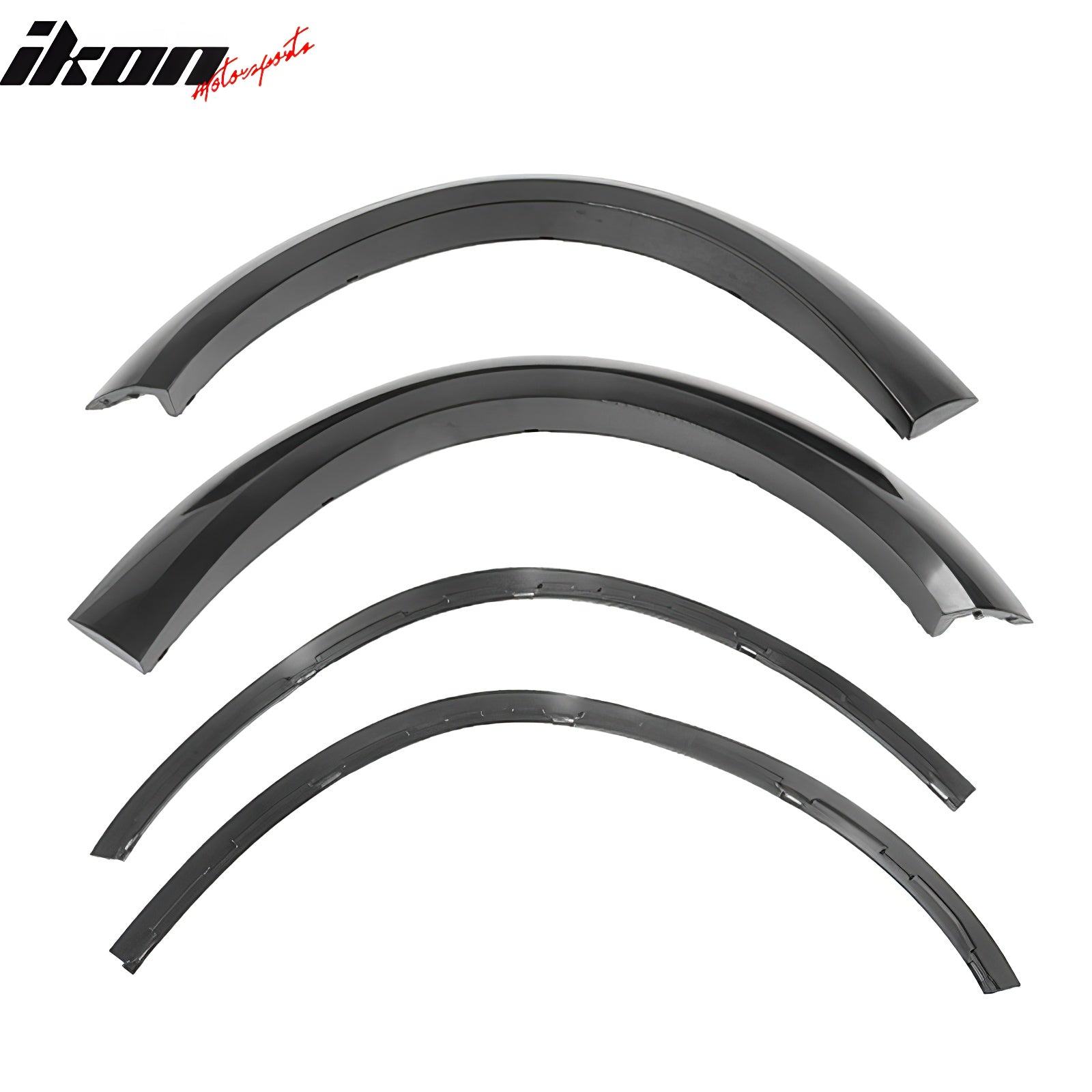 Ikon Motorsports 15-23 Dodge Charger Wide Body Front & Rear Bumper Cover w/ Fender Flare/Diffuser