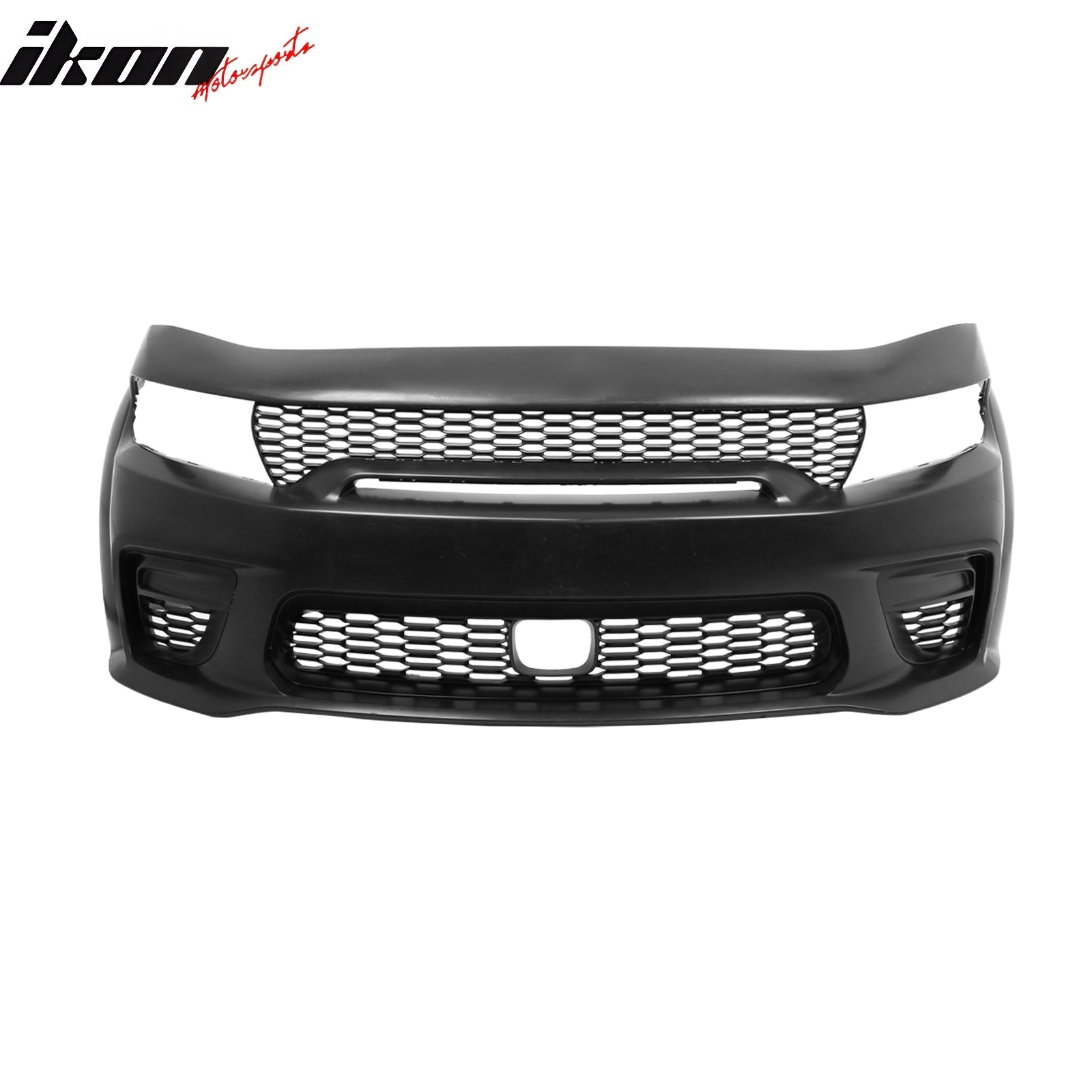 Ikon Motorsports 15-23 Dodge Charger Wide Body Front + Rear Bumper Cover + Fender Flare +Diffuser