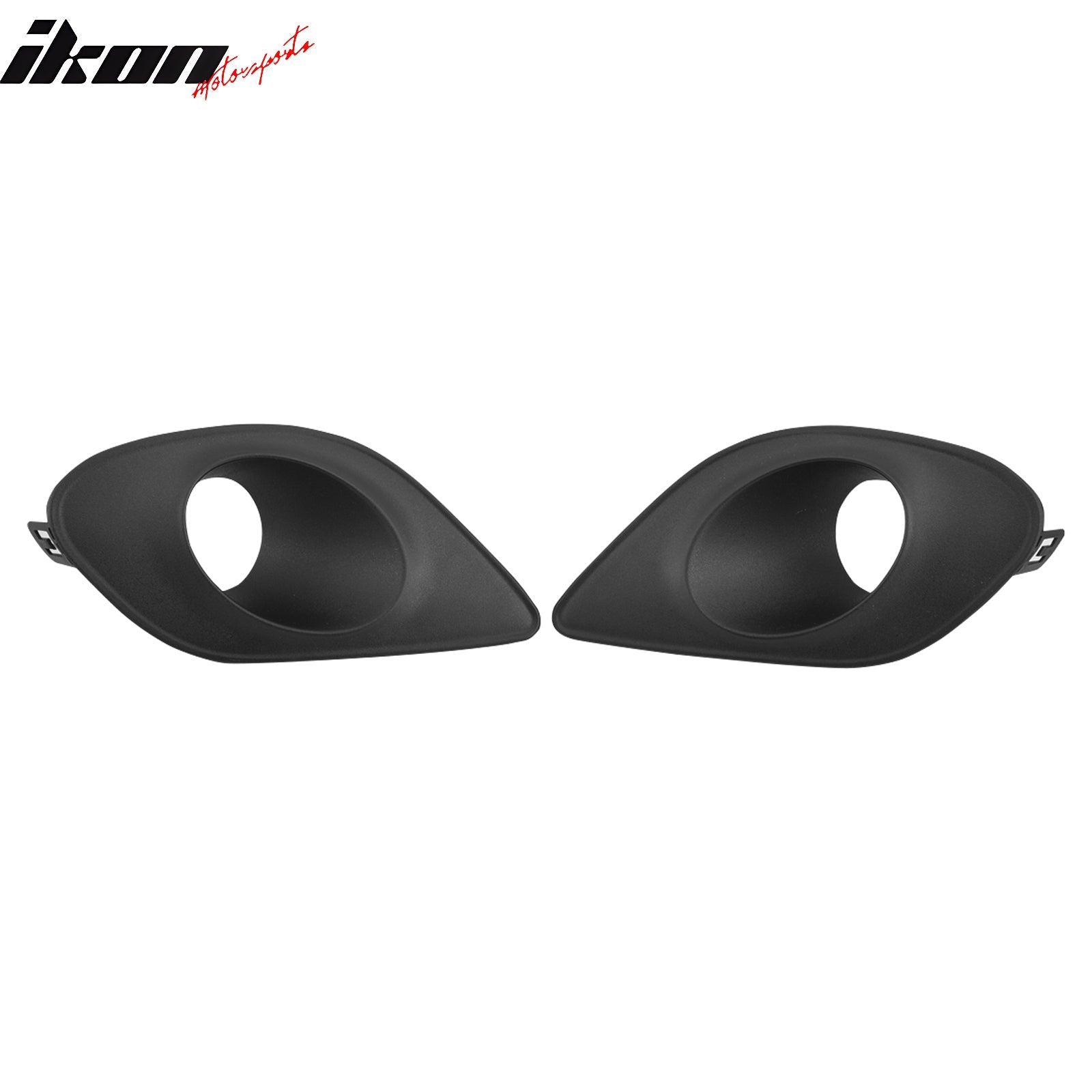 Ikon Motorsports 2015-2023 Dodge Charger Halogen Fog Lights White Lens Bumper Lamps Kit