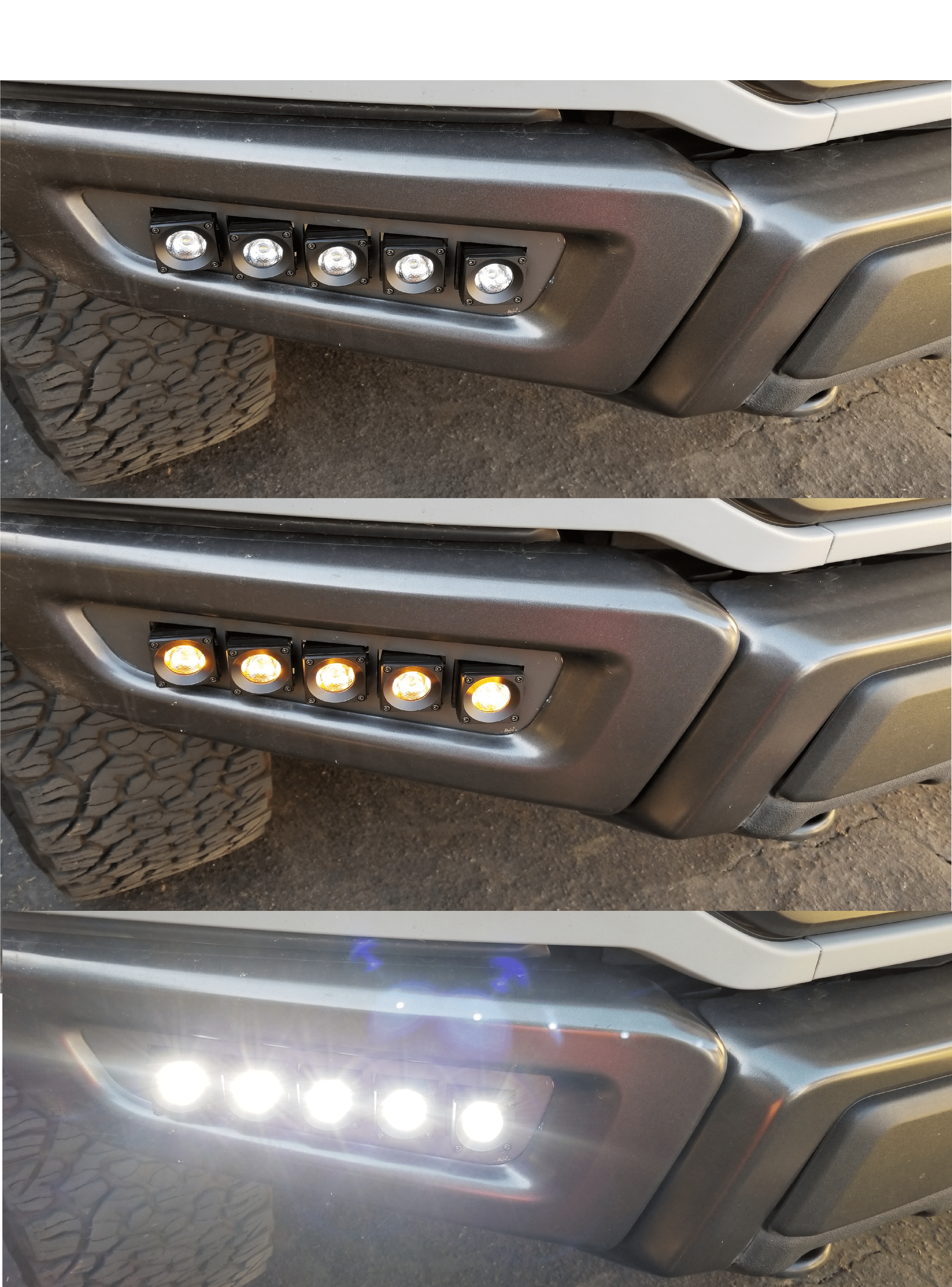 2017-2020 Ford Raptor Gen 2 Dual Function Fog Light Kit