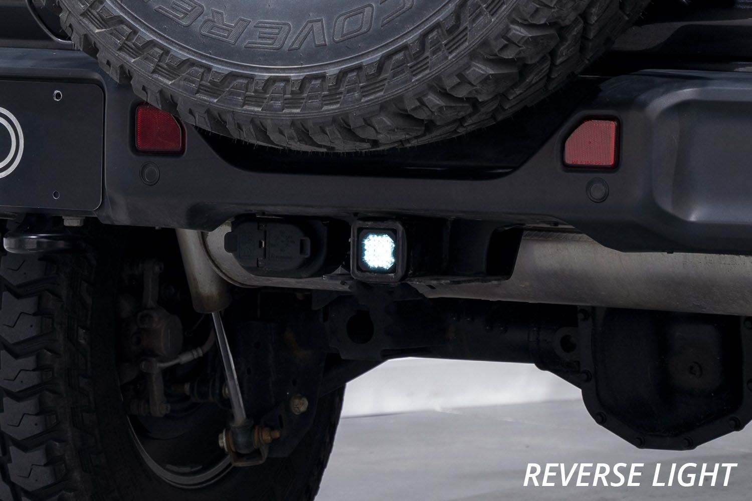 Diode Dynamics HitchMount LED Pod Reverse Kit for 2018-2023 Jeep Wrangler