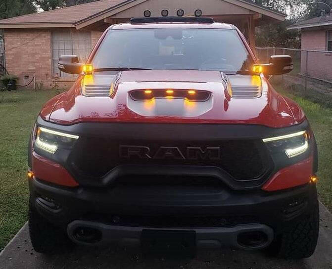 M&R Automotive 2019+ RAM 1500 TRX Hood Mount/Ditch Lights/Pillars