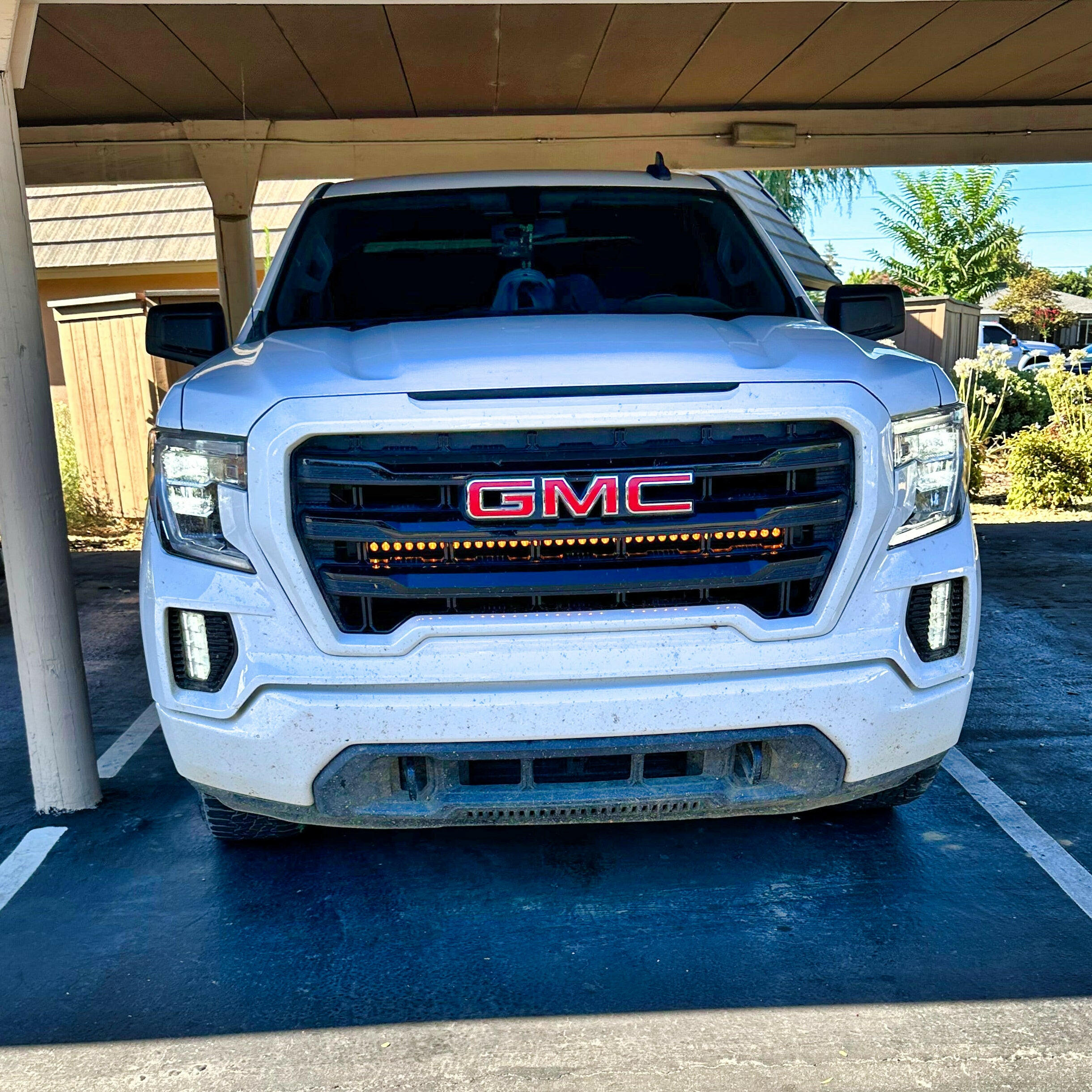 2019+ GMC Sierra 1500 Single 40in Light Bar SLIM