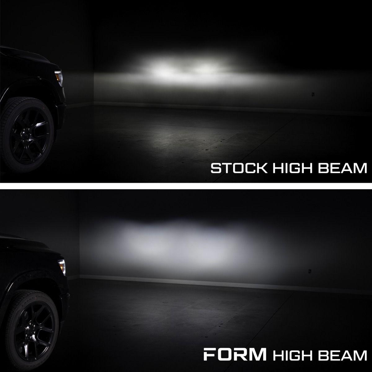 Form Lighting 2019-2023 Ram 1500 Sequential LED Projector Headlights (pair)