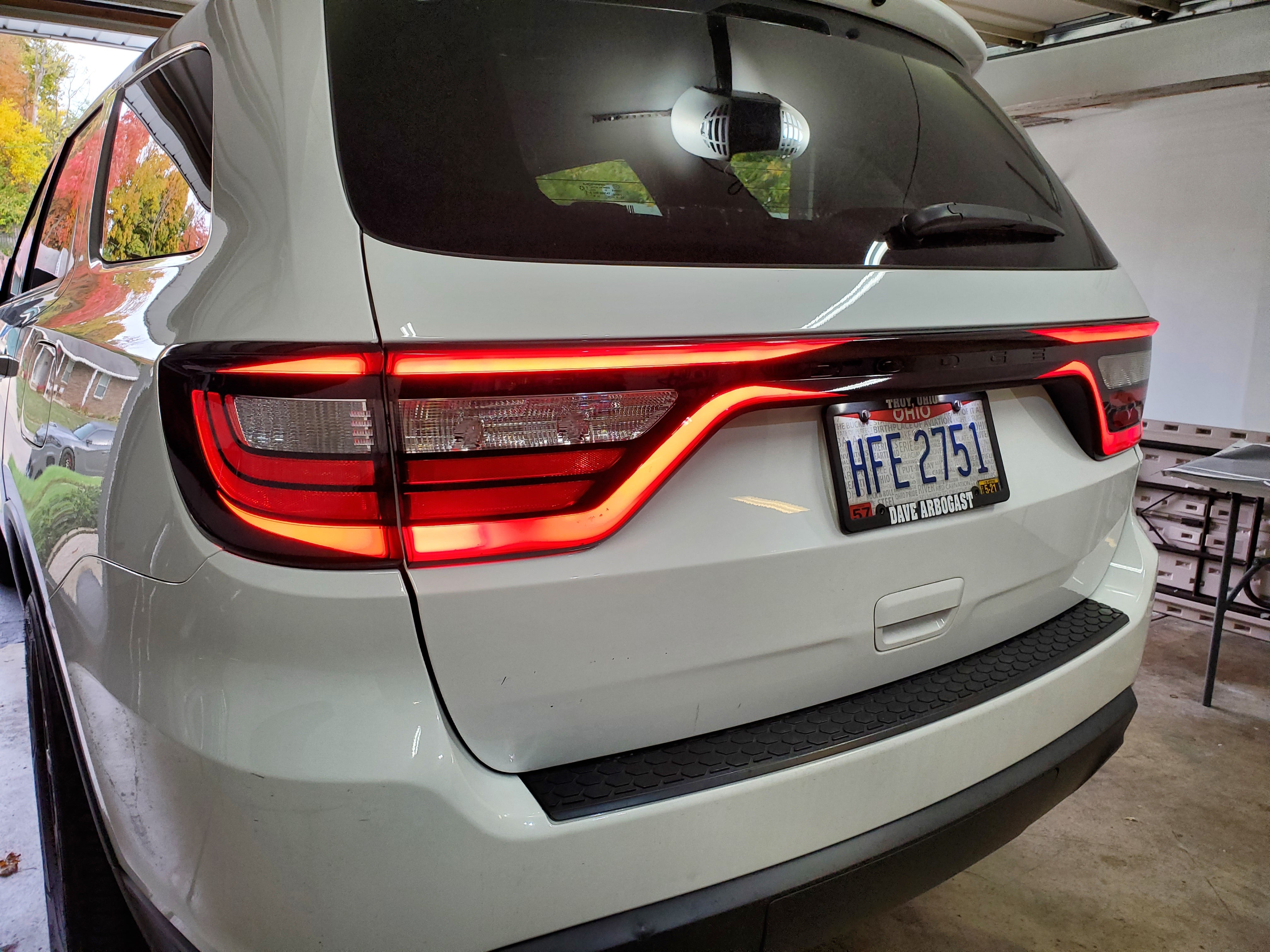 14-25 Dodge Durango Taillight Decal Design 3