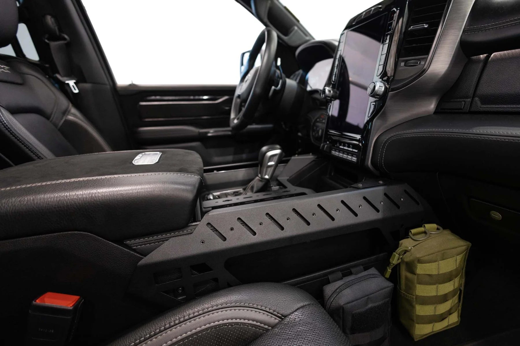 2021-2024 RAM 1500 TRX & 2025 RAM RHO Center Console Molle Panels & Digital Device Bridge