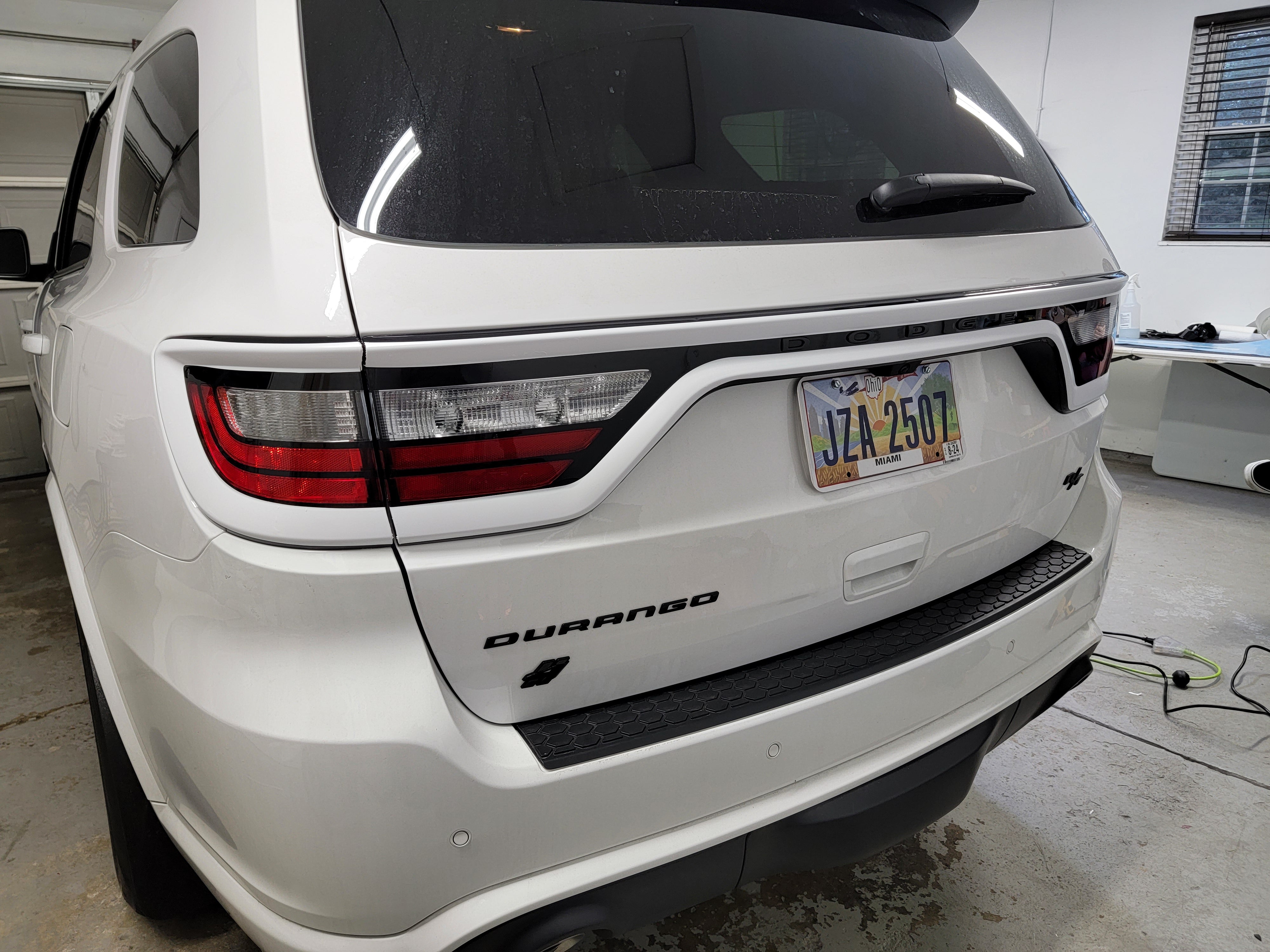 14-25 Dodge Durango Colored Taillight Tint Overlay