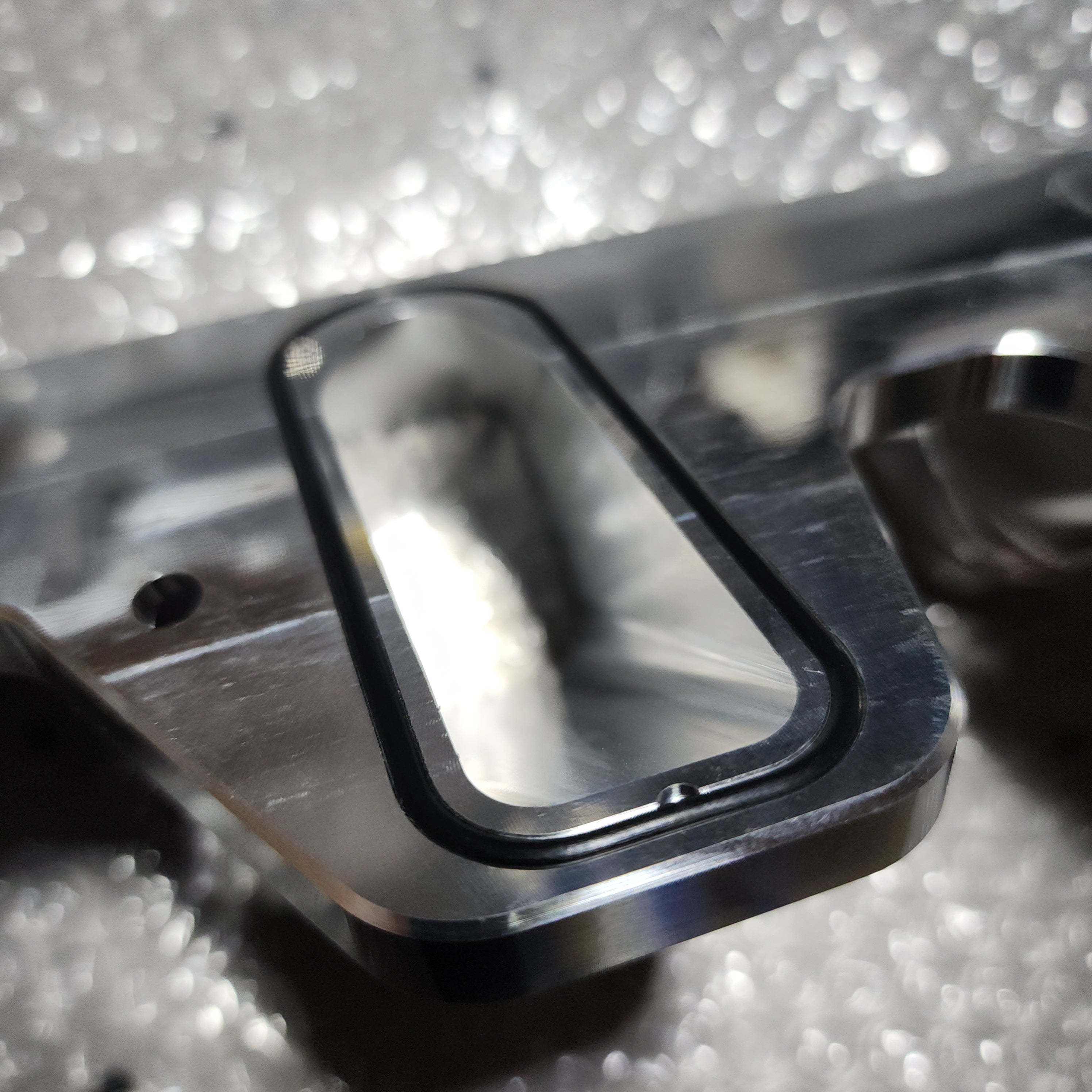 Fabworkz Billet Aluminum Adapters for Hellcat Supercharger to LS Engine Cathedral Ports