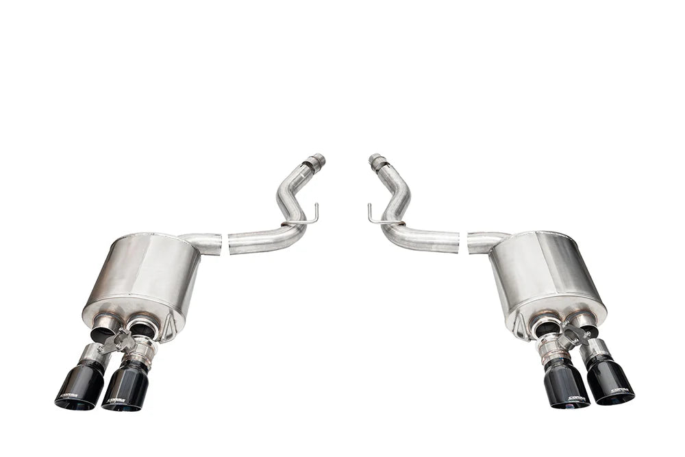 Corsa 2024 Ford Mustang V8 5.0L 3in Axle-Back Exhaust System w/ Twin Tips