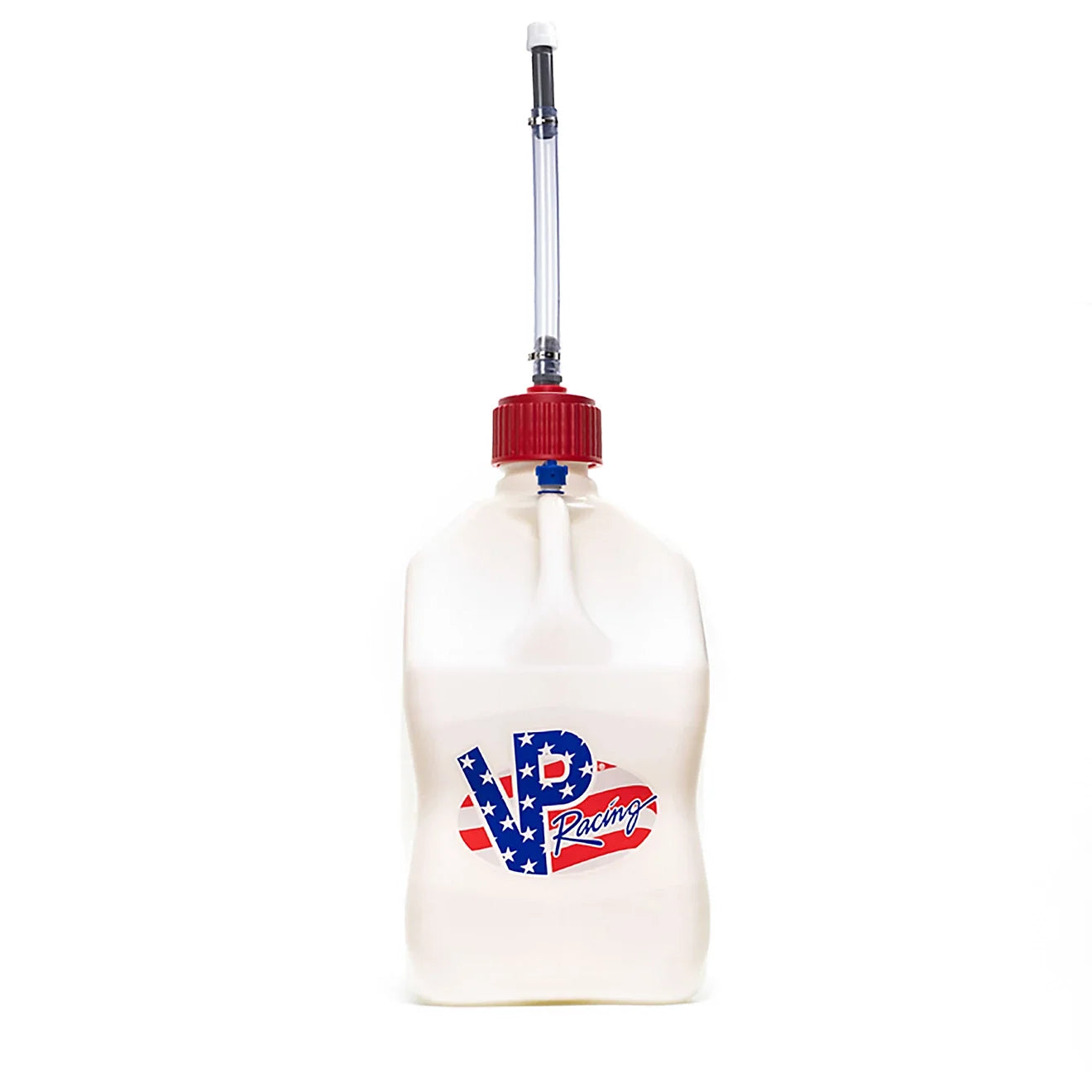 5.5 Gallon Utility Jug w/ Deluxe Hose - 5.5-Gal Sq. Motorsport Container